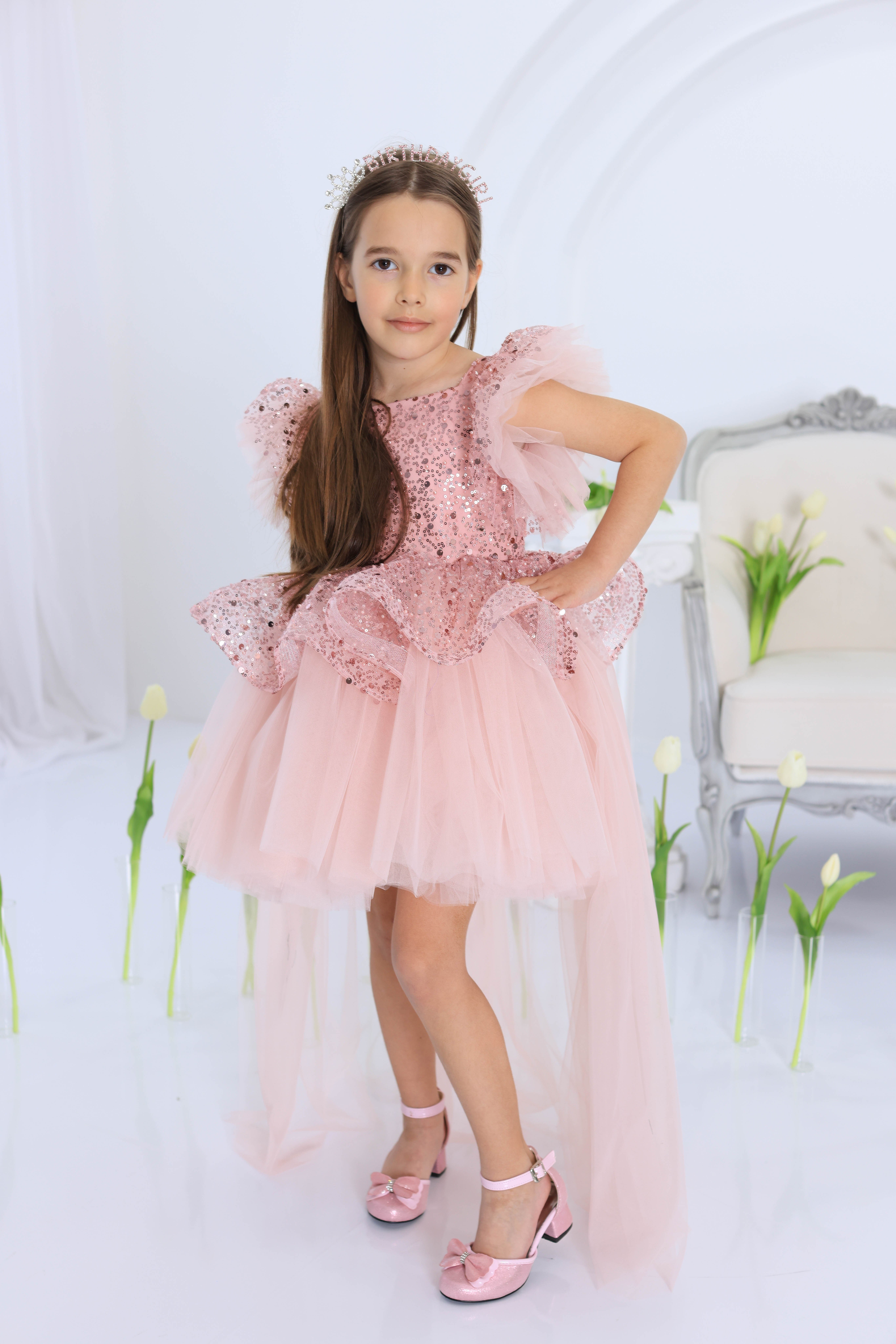 CELESTIA TULLE DRESS
