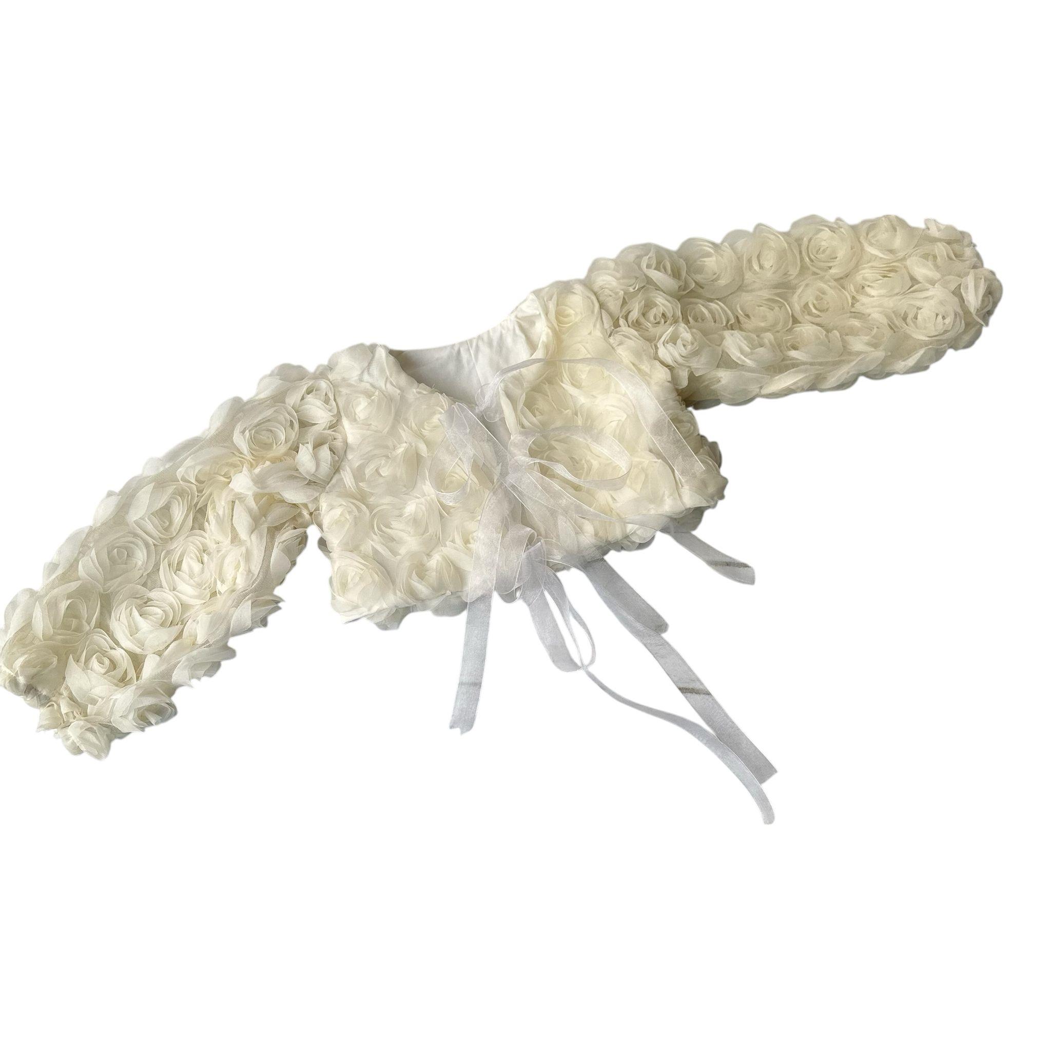 CREAM FLOWER JACKET