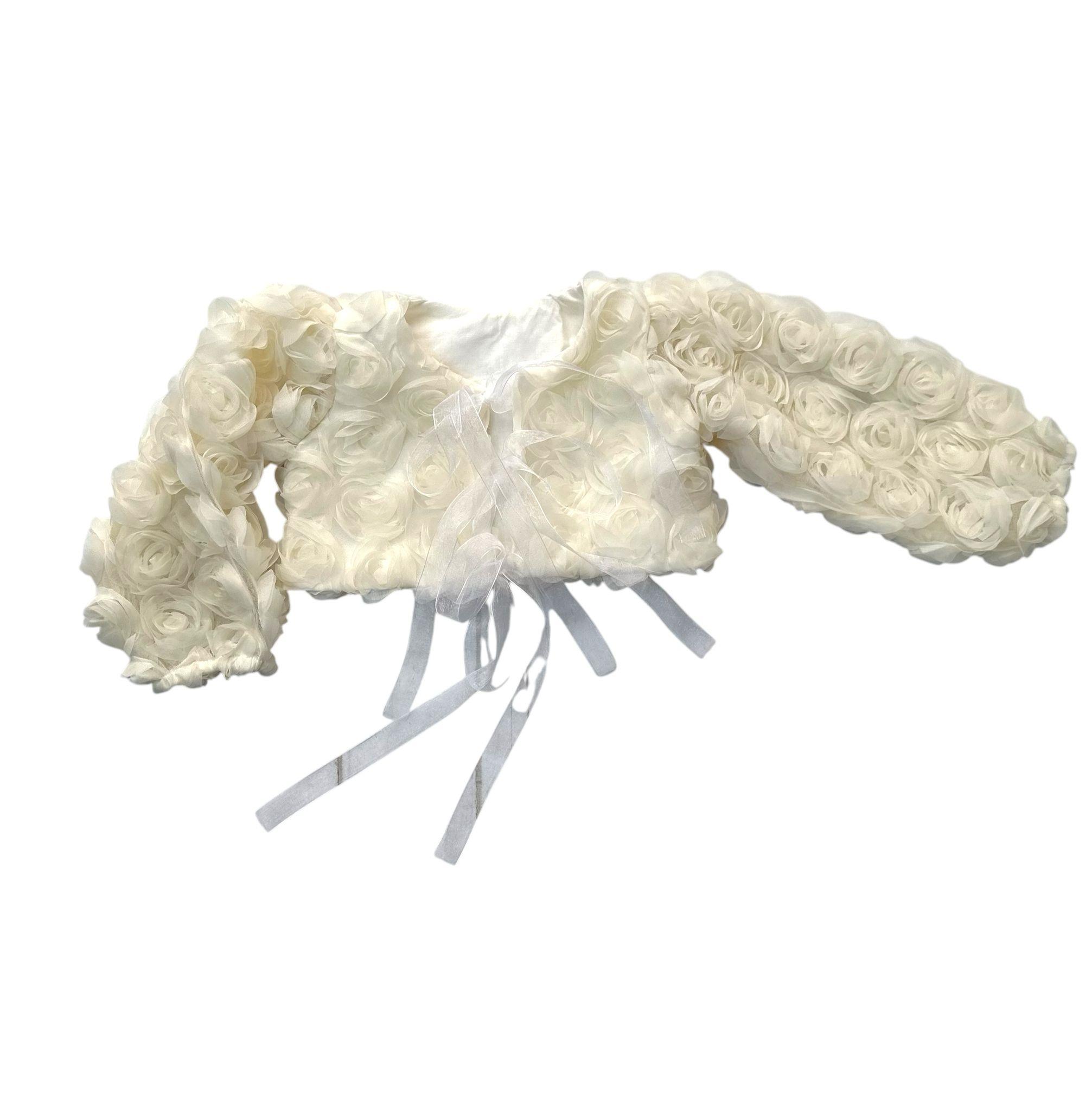 CREAM FLOWER JACKET