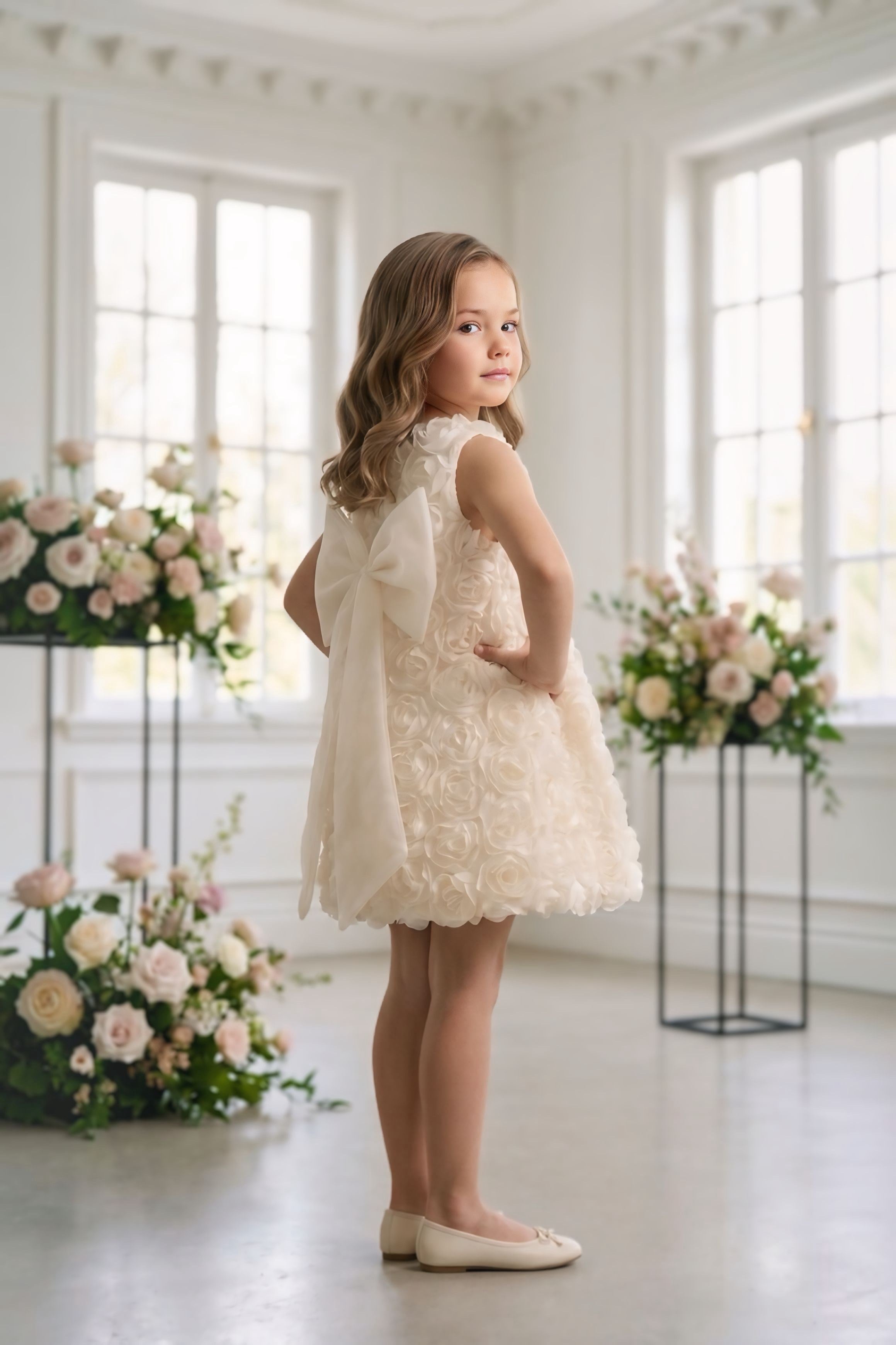 CREAM LOLLY SUMMER DRESS
