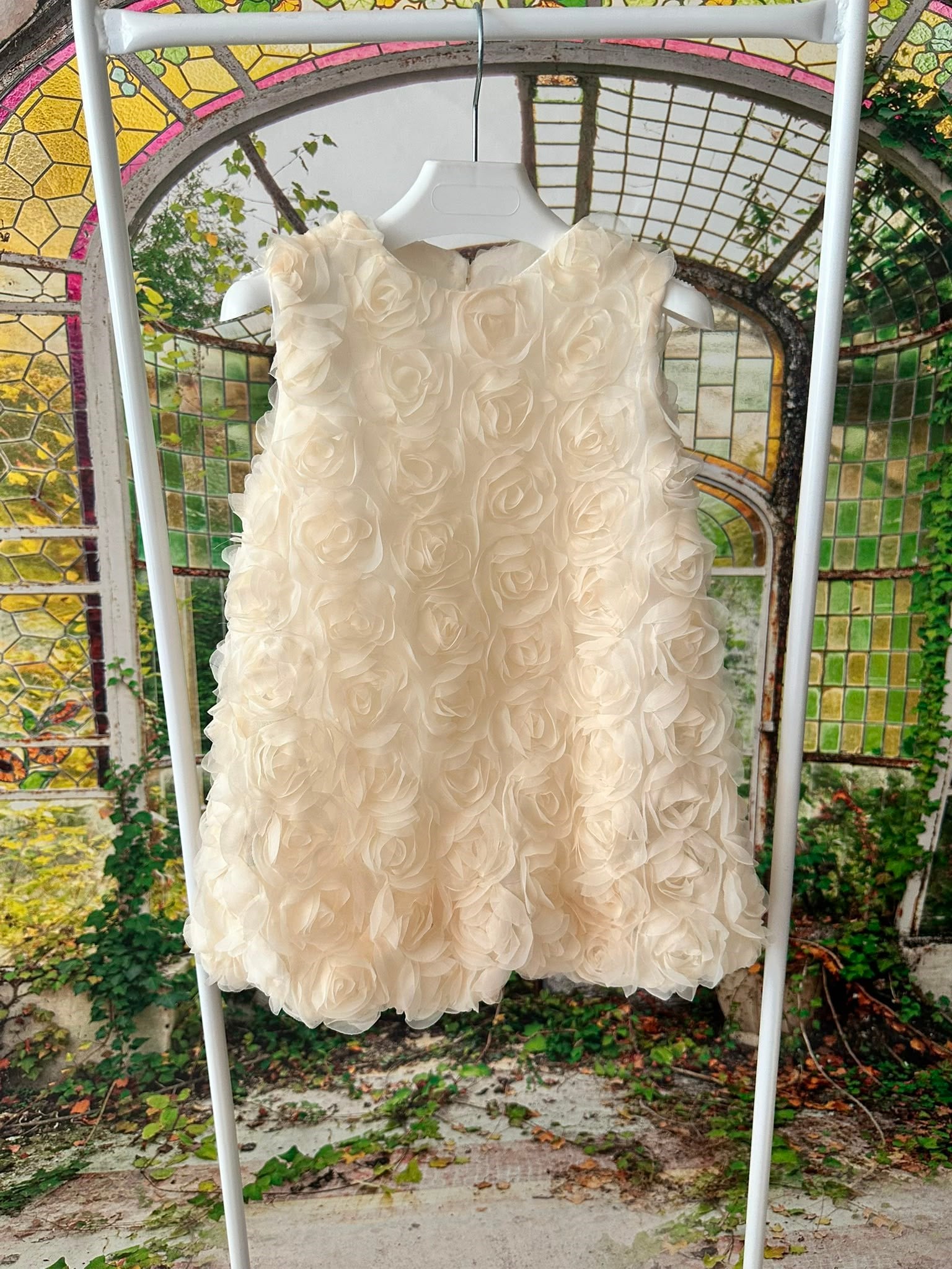 CREAM LOLLY SUMMER DRESS