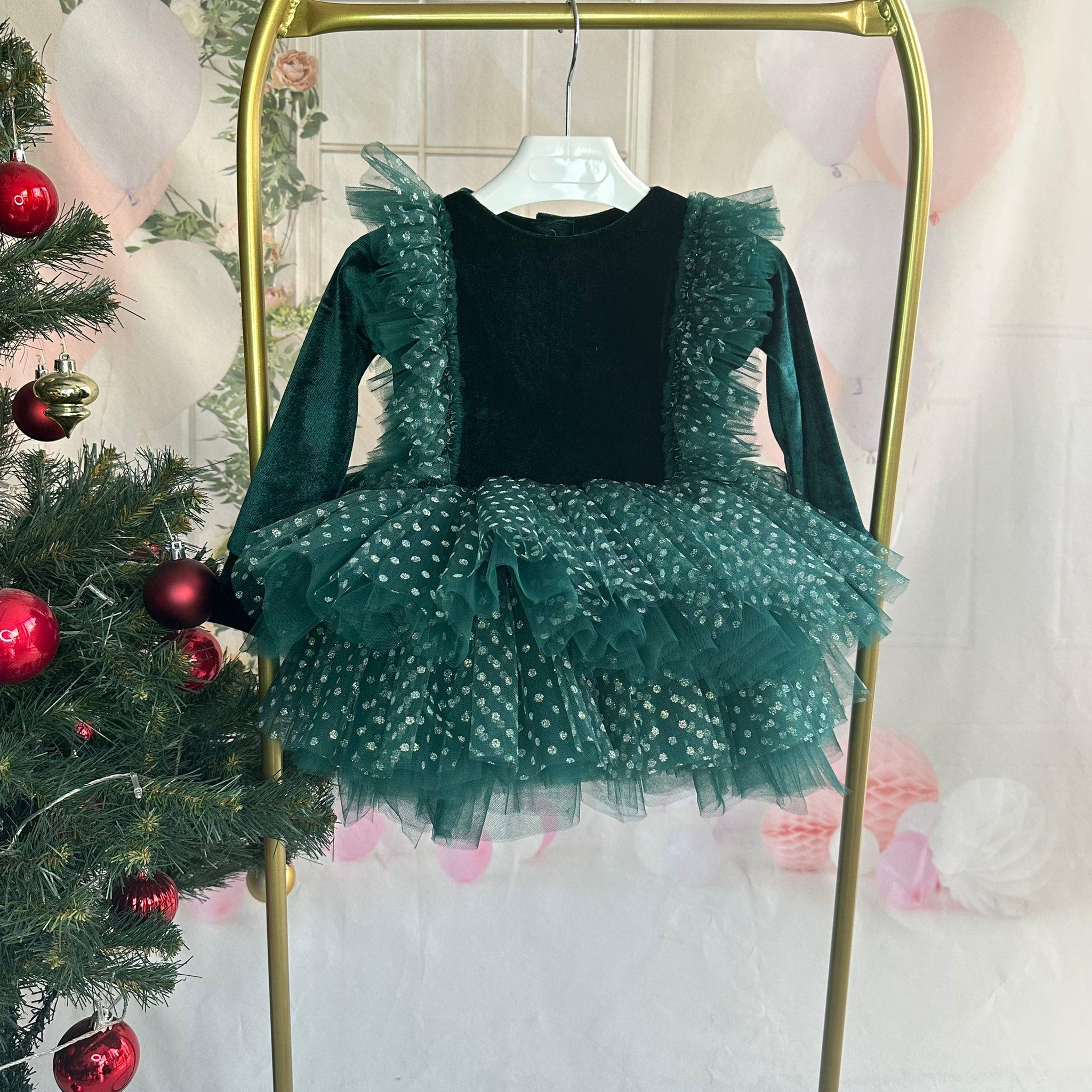 EMERALD TUTU DRESS