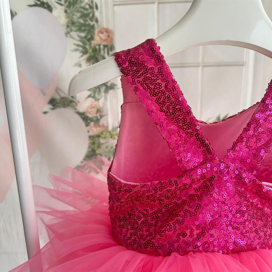 FUCHSIA TUTU DRESS