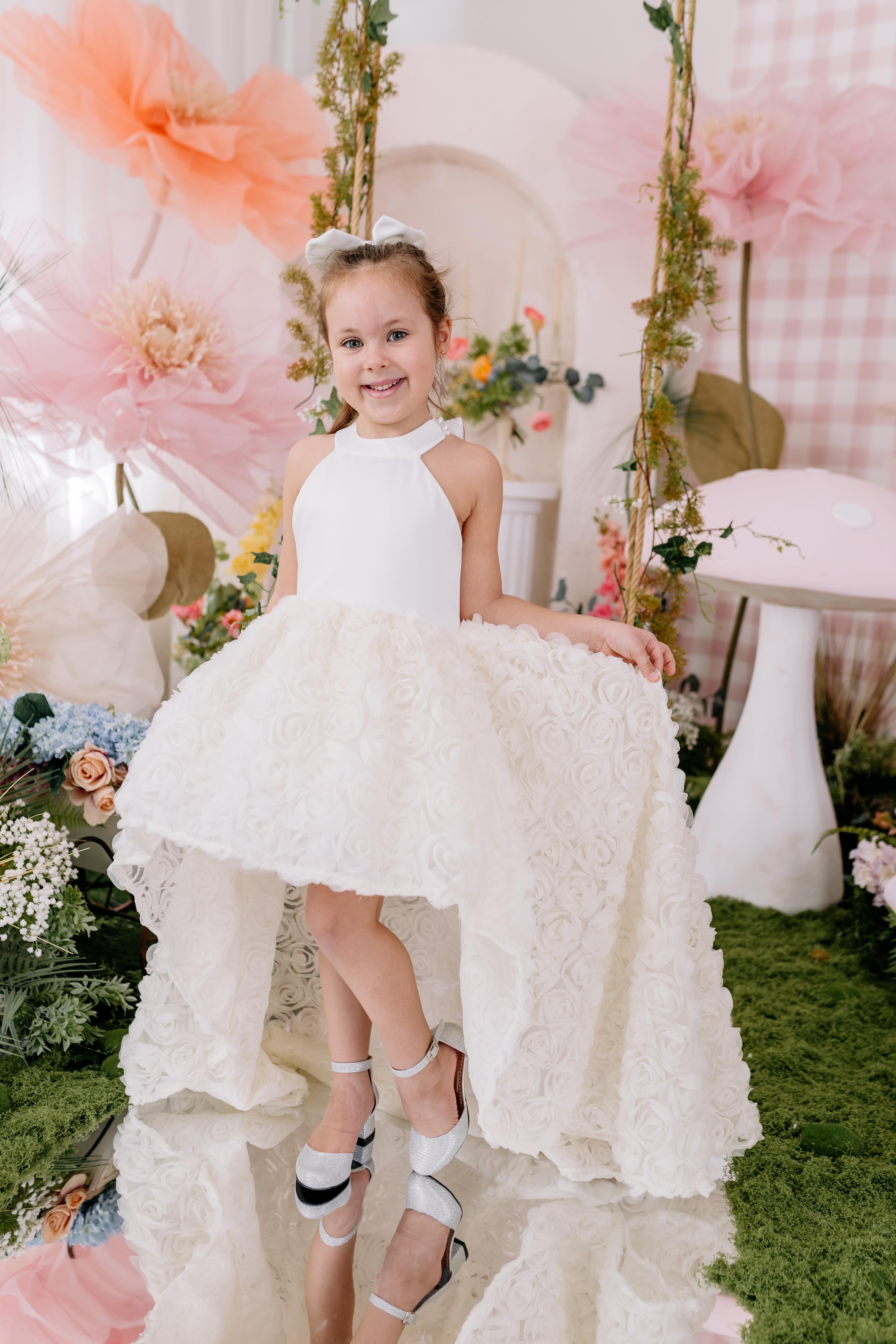JASMINE DRESS WITH TAIL