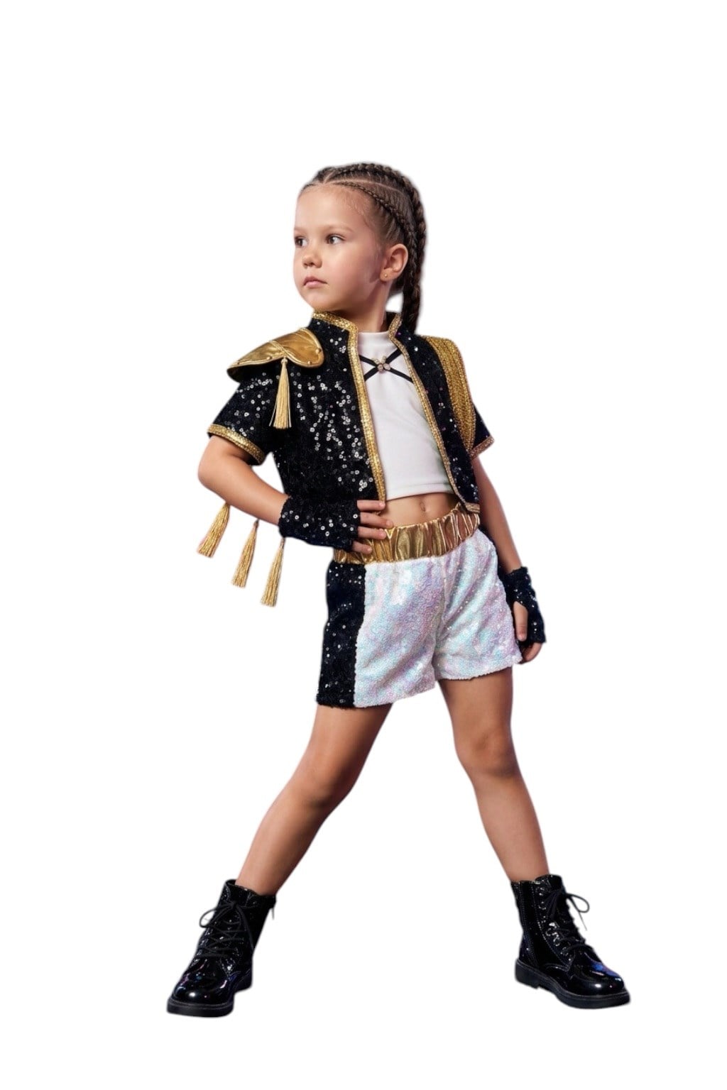 K-POP RUMİ KISA KOLLU SET