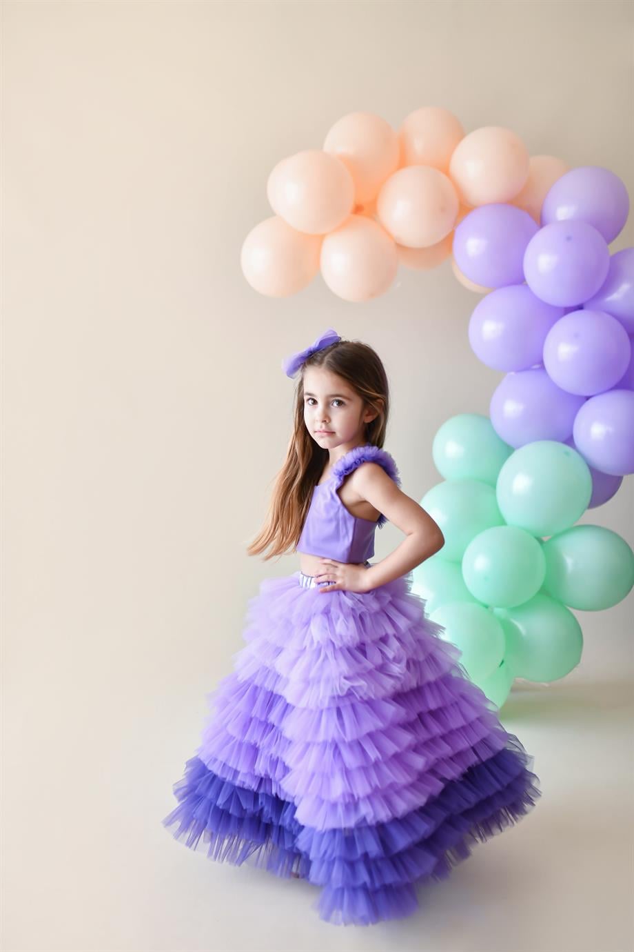 LILAC LONG SKIRT