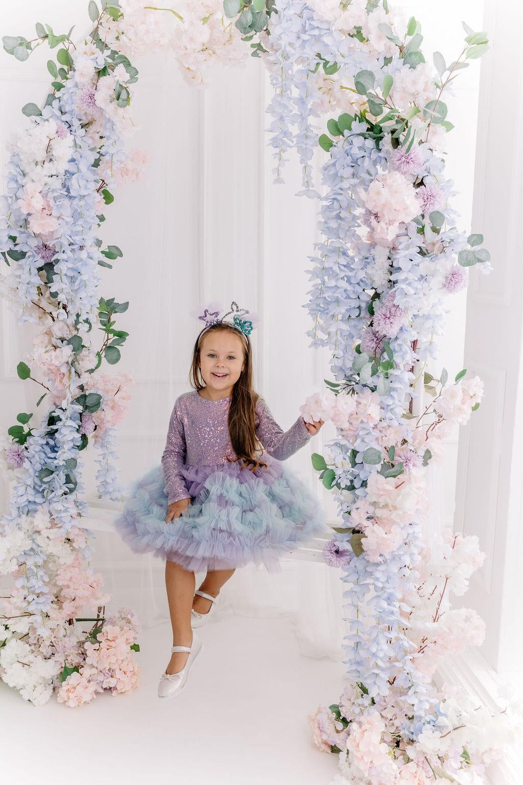 LILAC MACARON TUTU DRESS