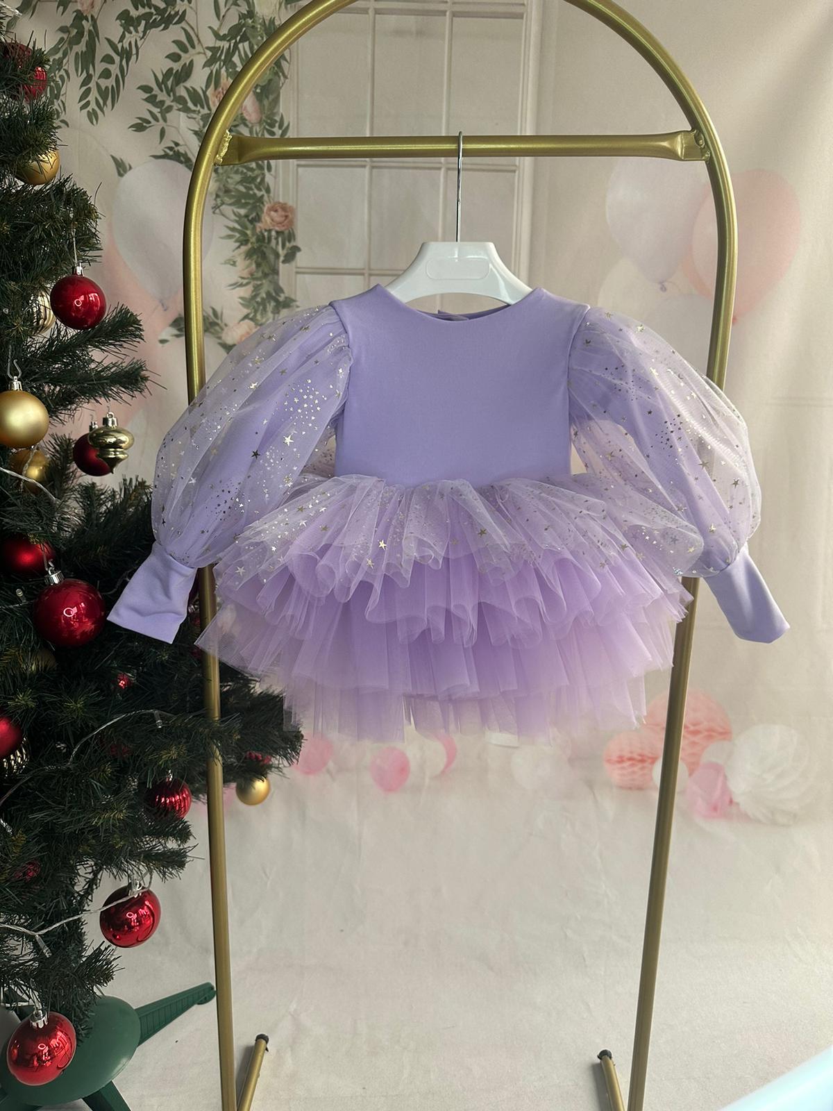 LILAC MAGICAL WINTER TUTU DRESS