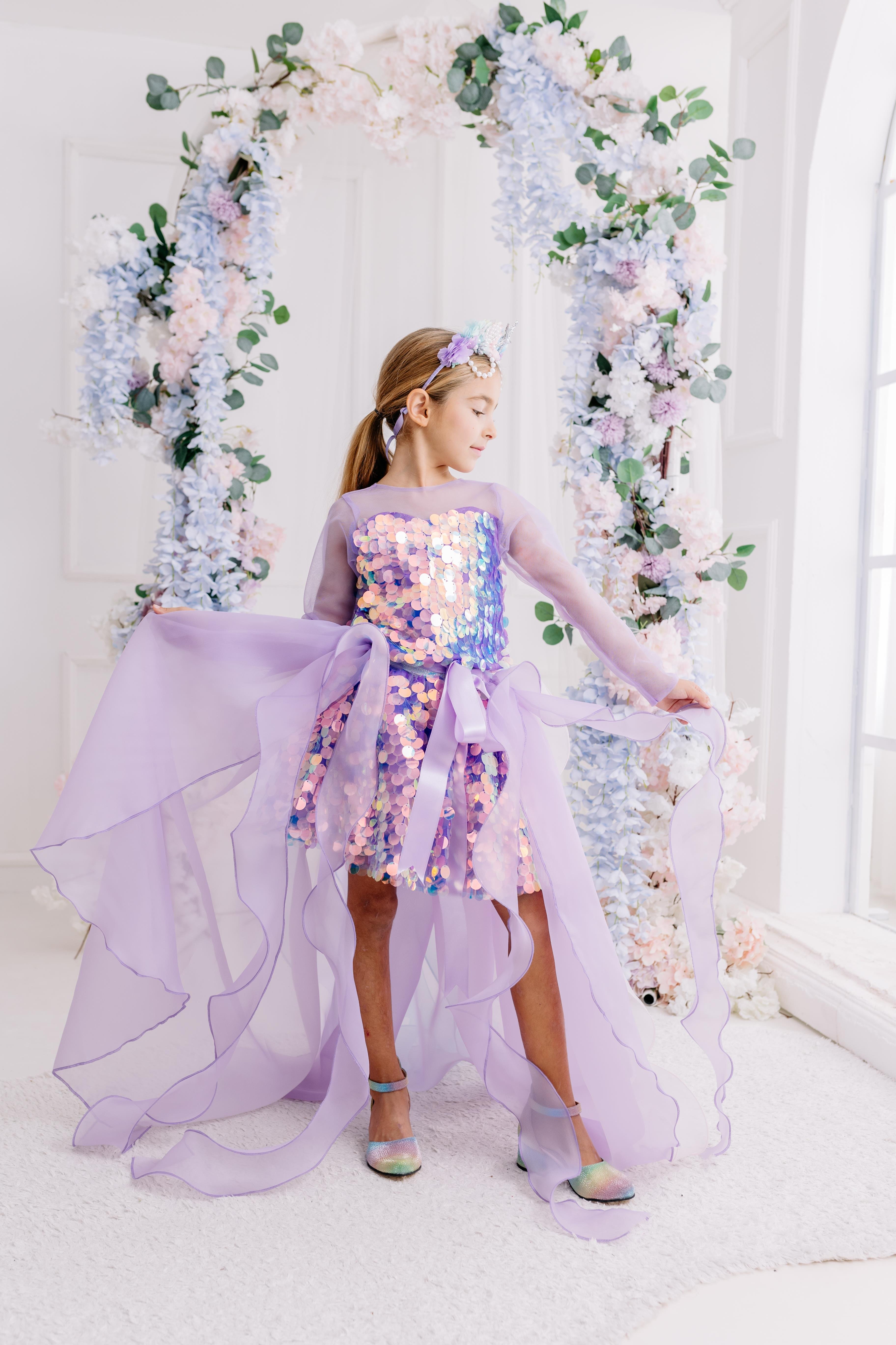 LILAC SIRENE OUTFIT (TAÇ HARİÇ TAM SET)