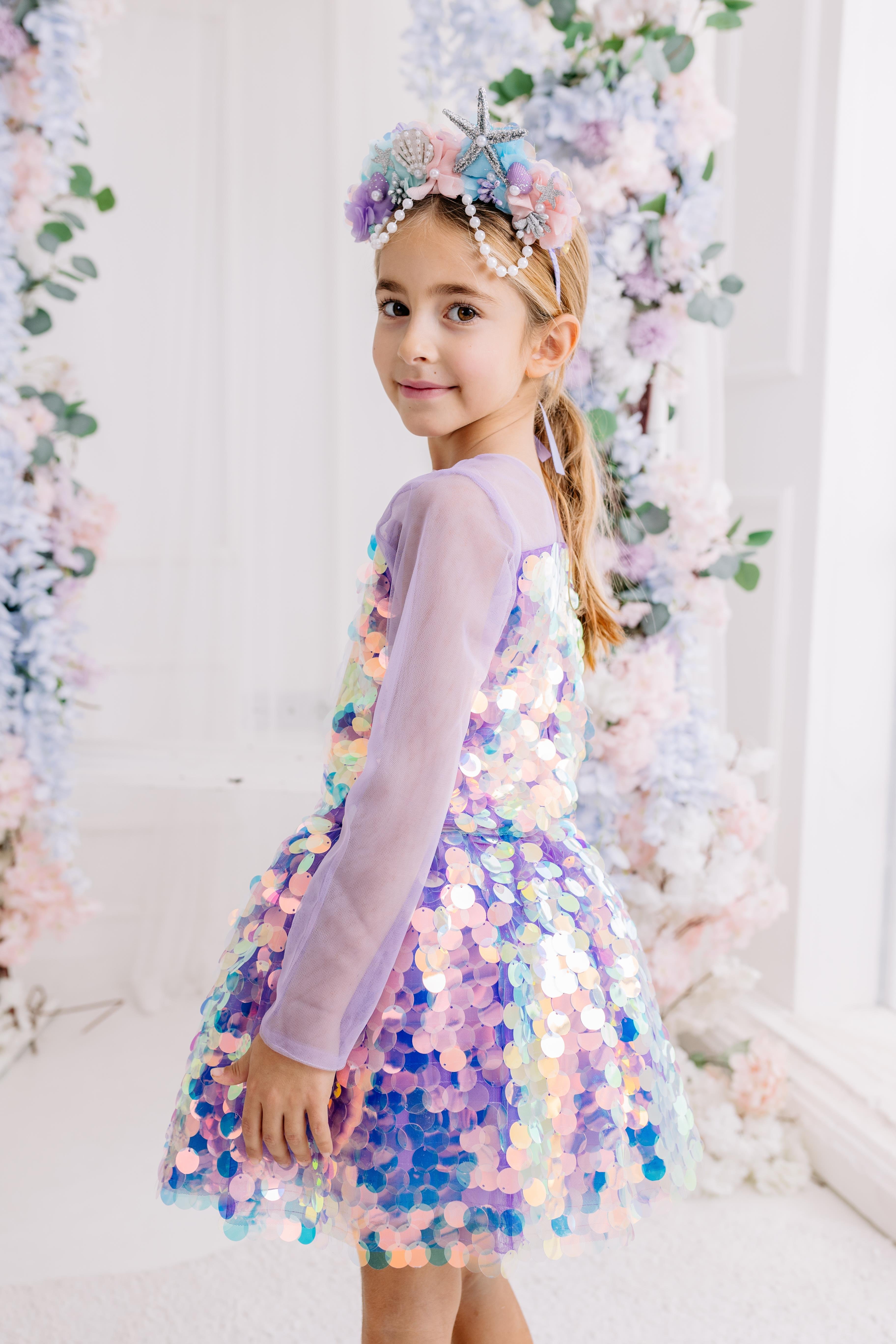 LILAC SIRENE SHIRT&SKIRT