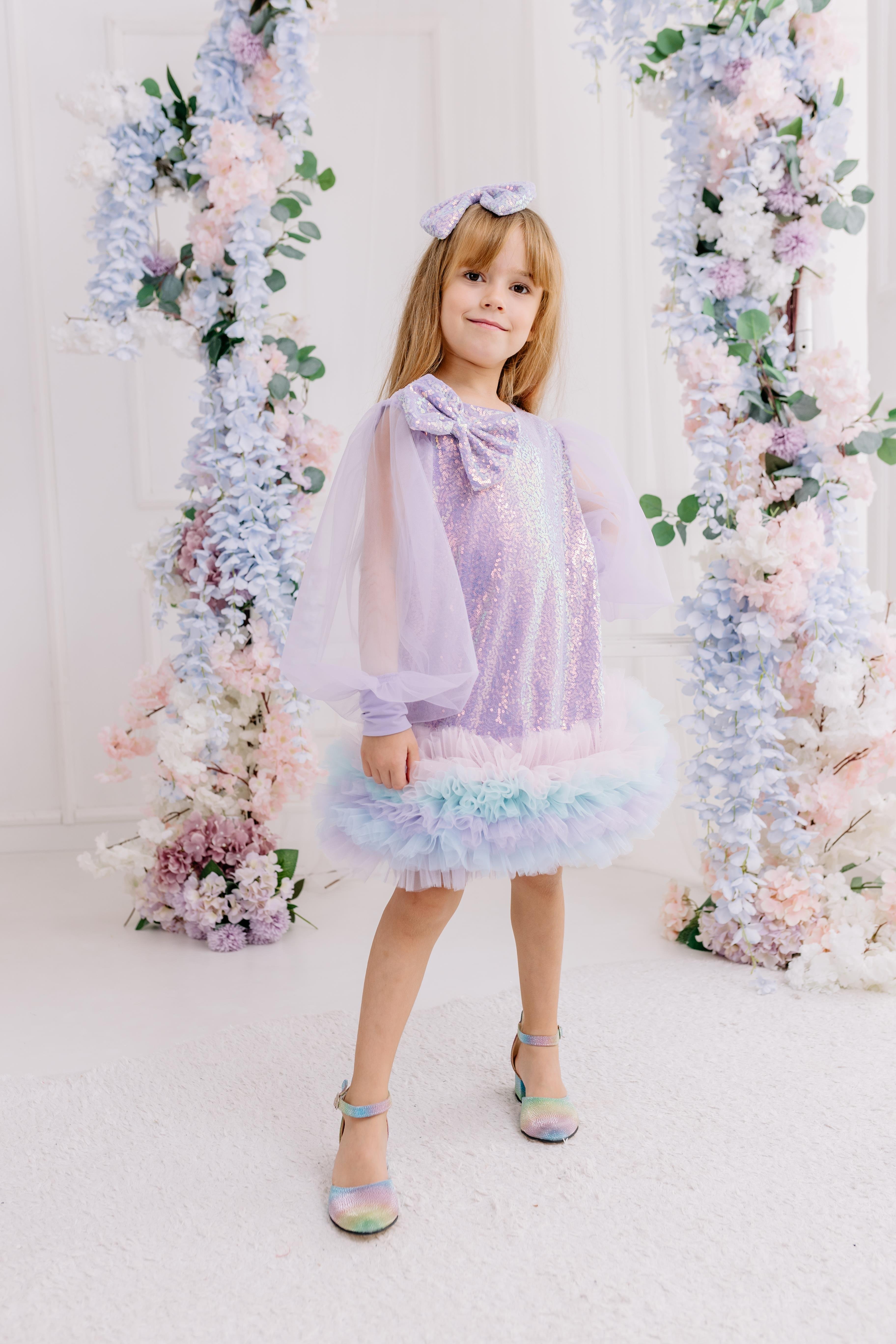LILAC SORBET WINTER DRESS