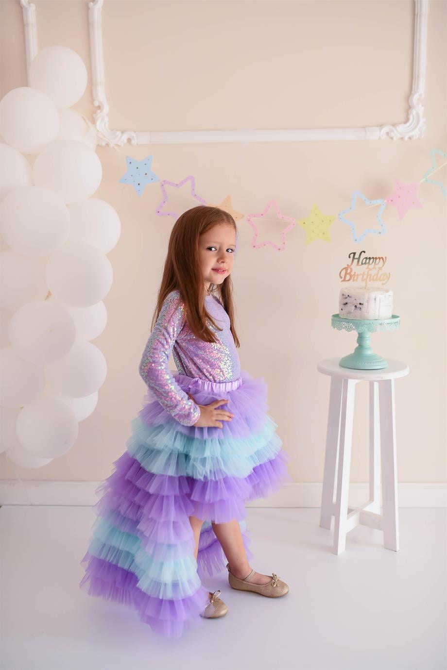 MERMAID WITH TAIL TUTU SKIRT (TEK ETEK)