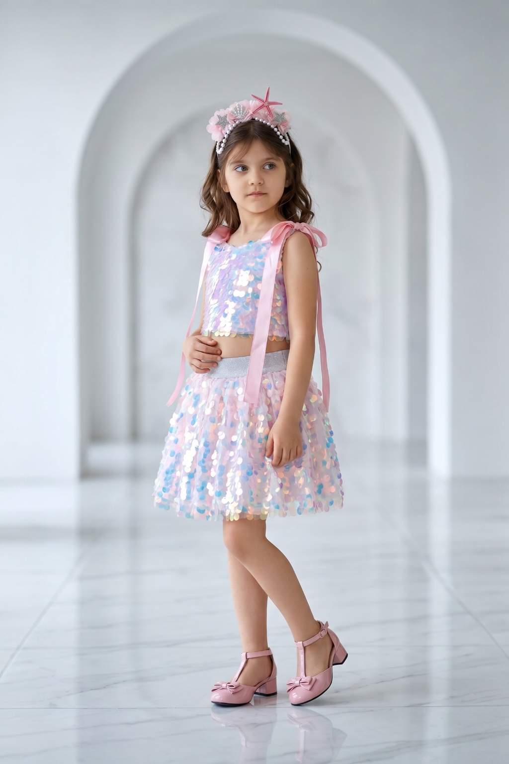 PIN SIRENE SUMMER CROP ANDI SKIRT
