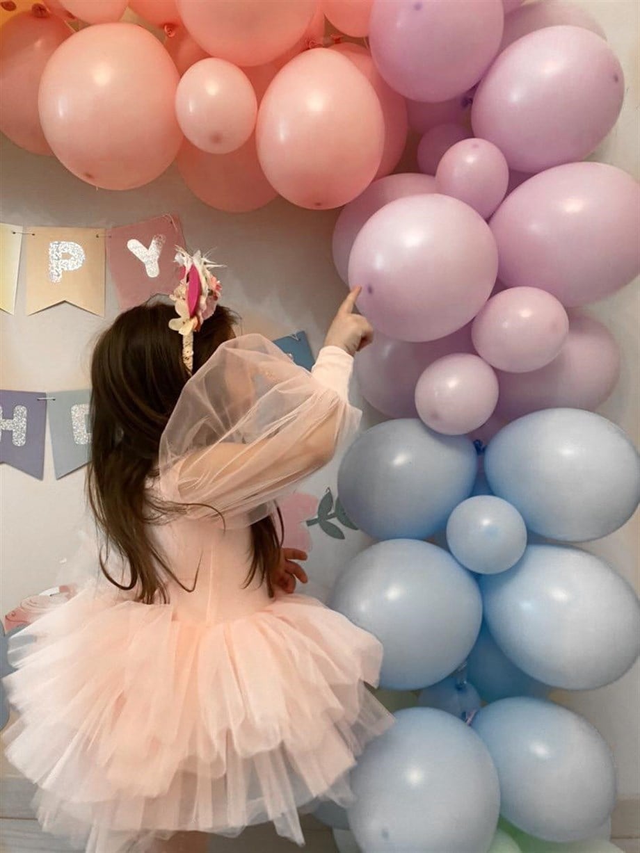 PINK BOHO TUTU DRESS