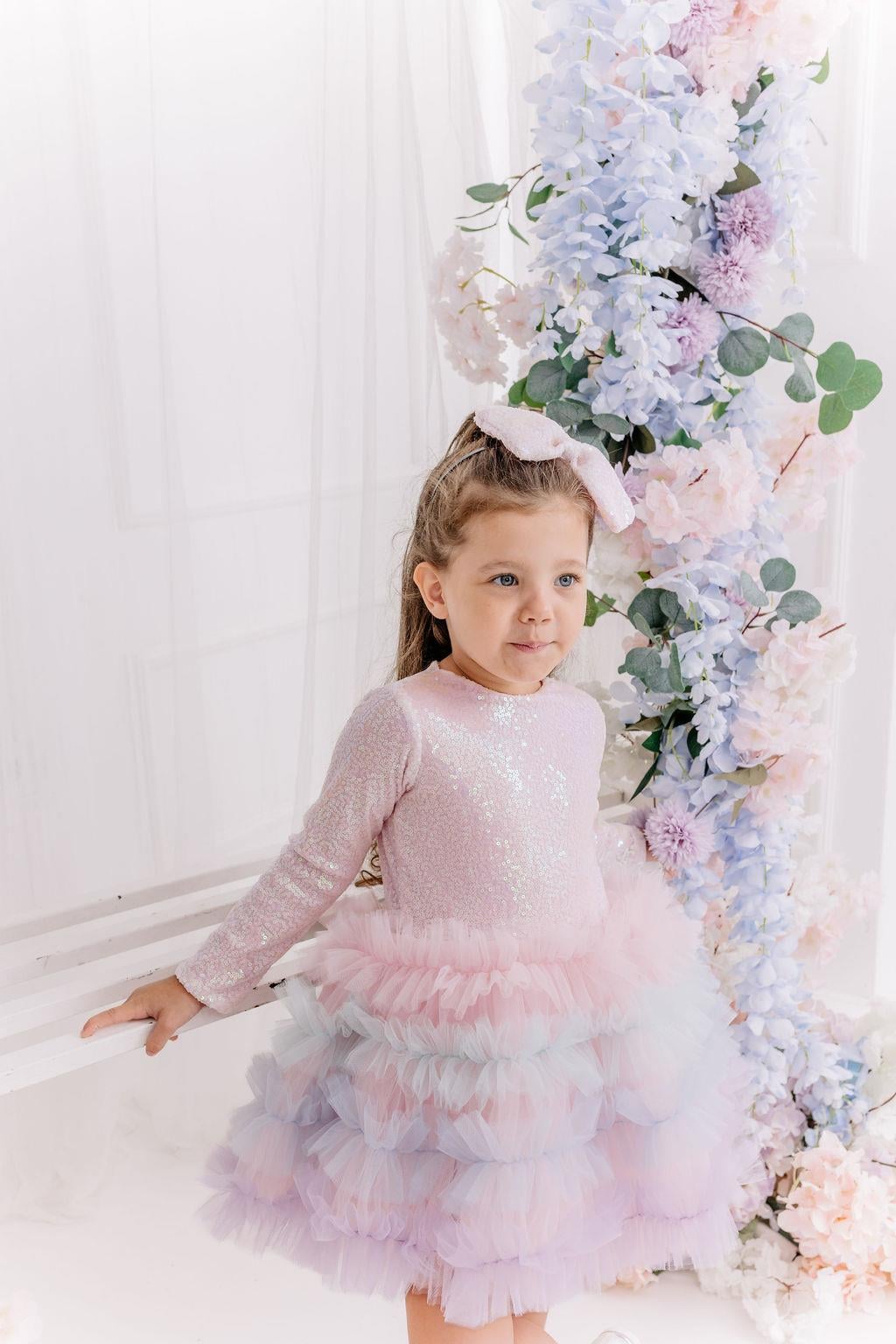 PINK MACARON TUTU DRESS