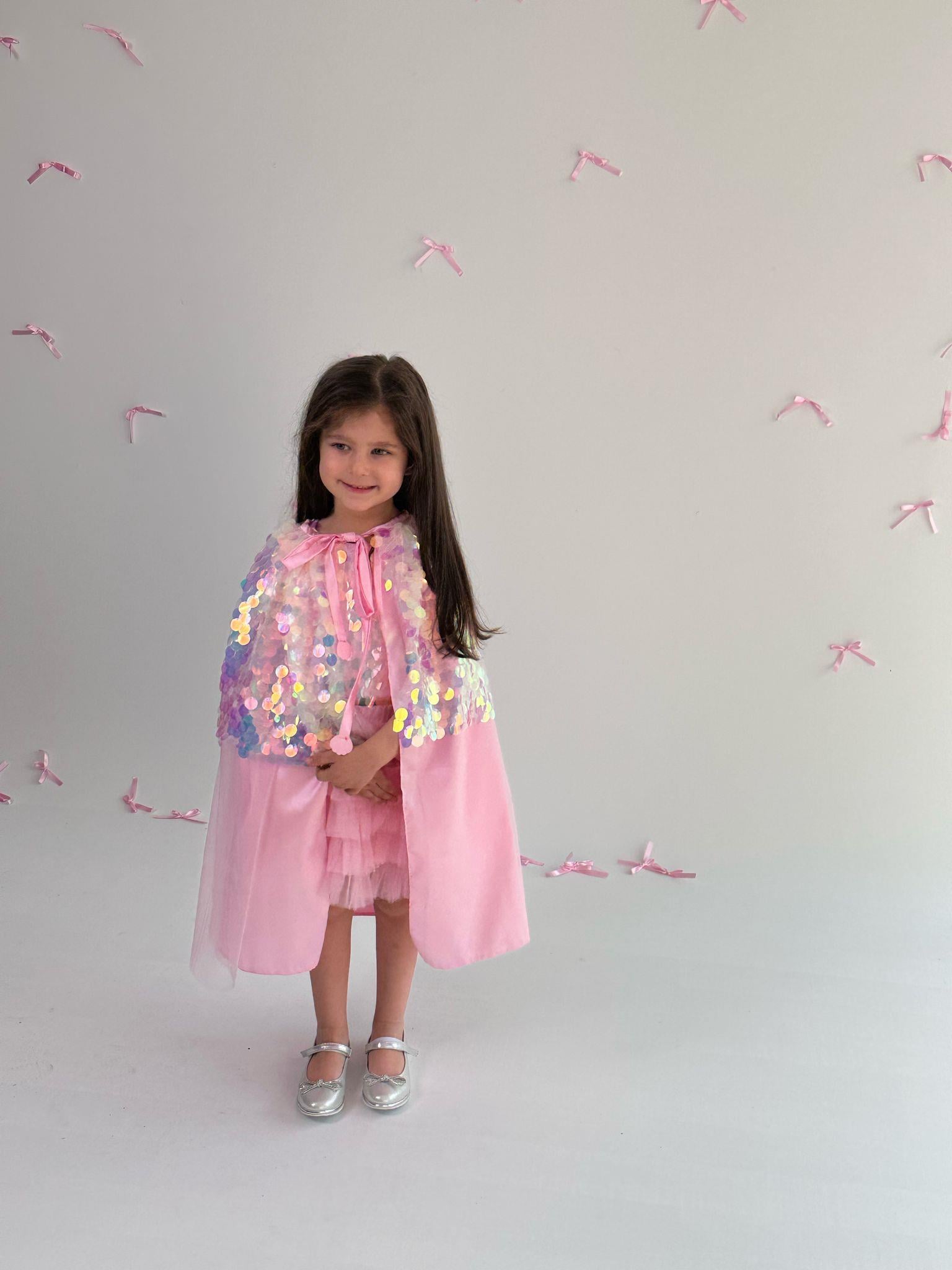 PINK MERMAID CAPE
