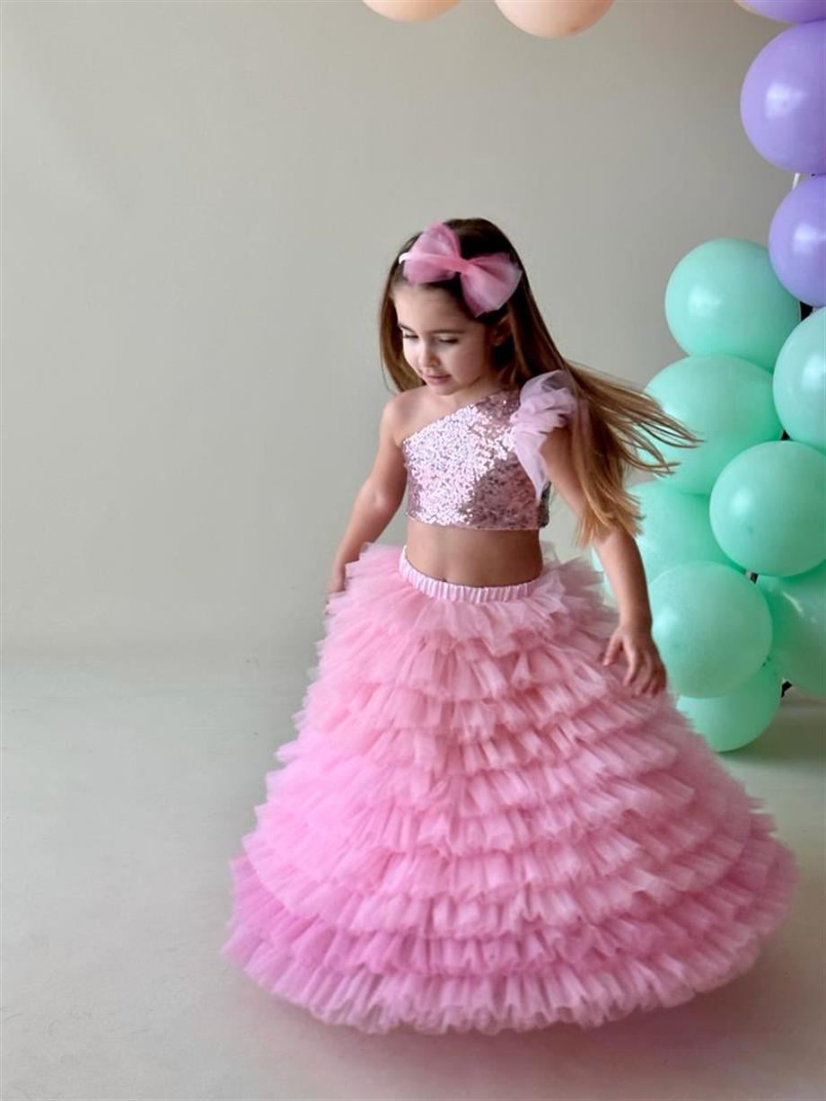PINK OMBRE TUTU DRESS