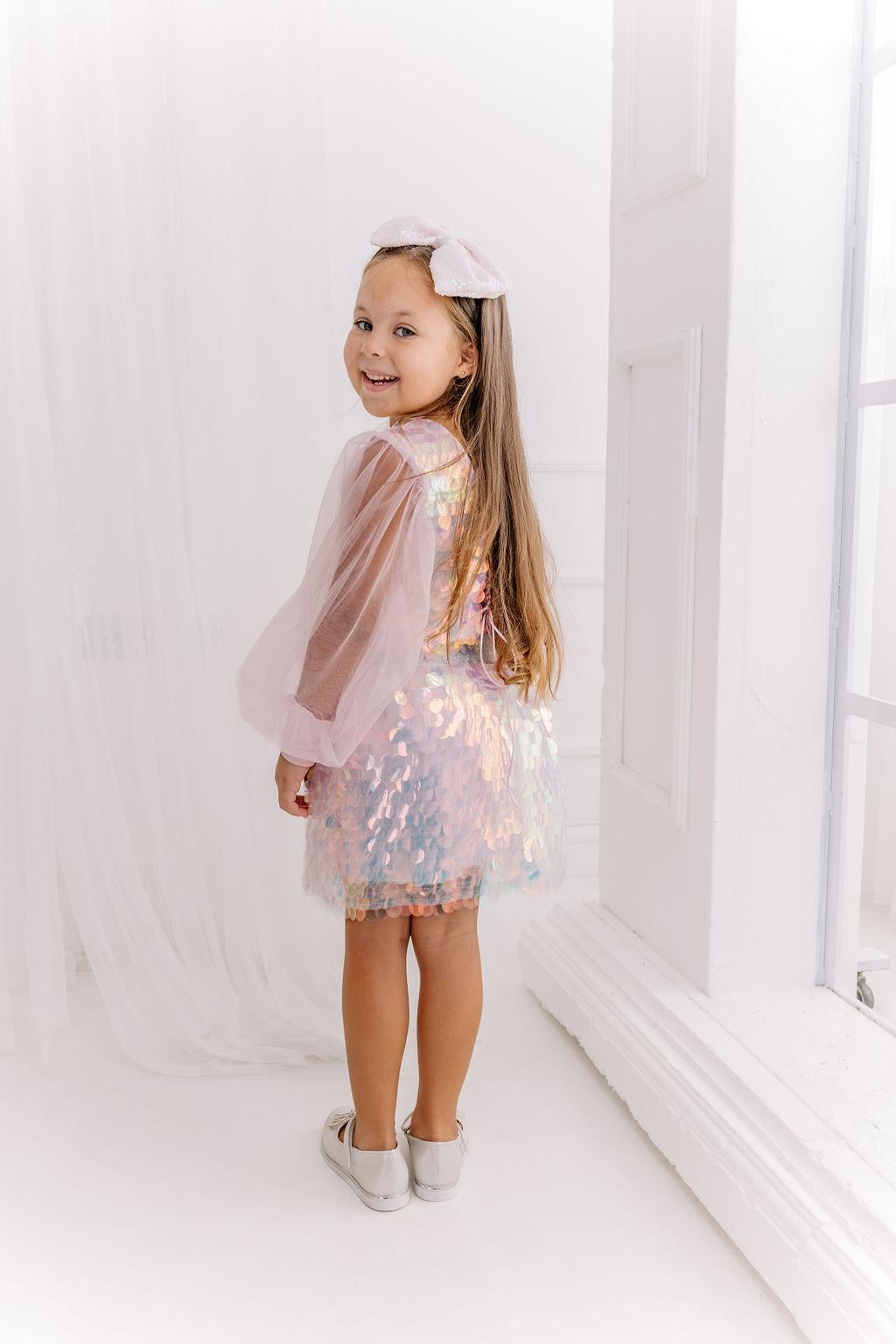 PINK SQUAMA BOHO CROP AND SKIRT