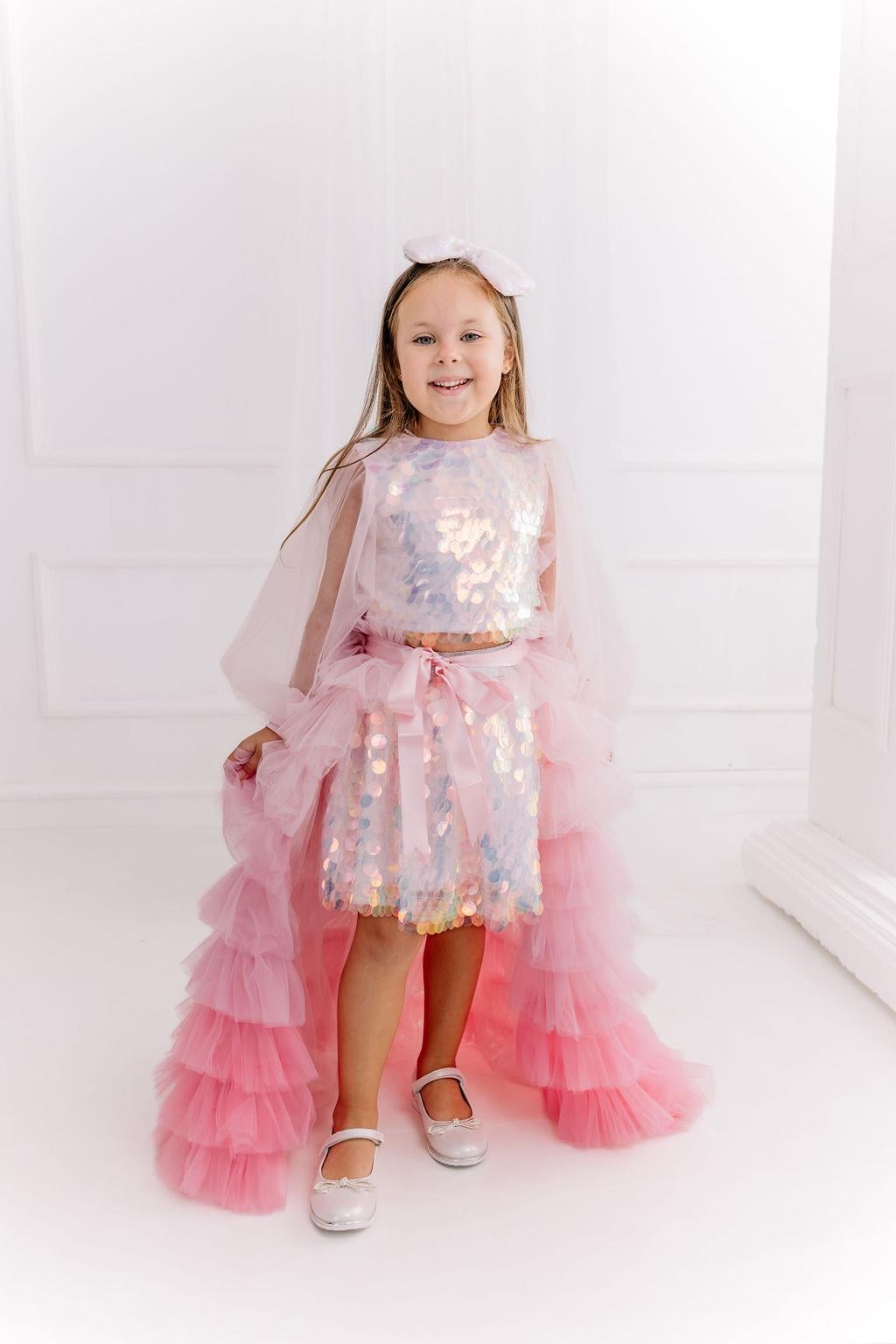 PINK SQUAMA BOHO OUTFIT (TAM SET)