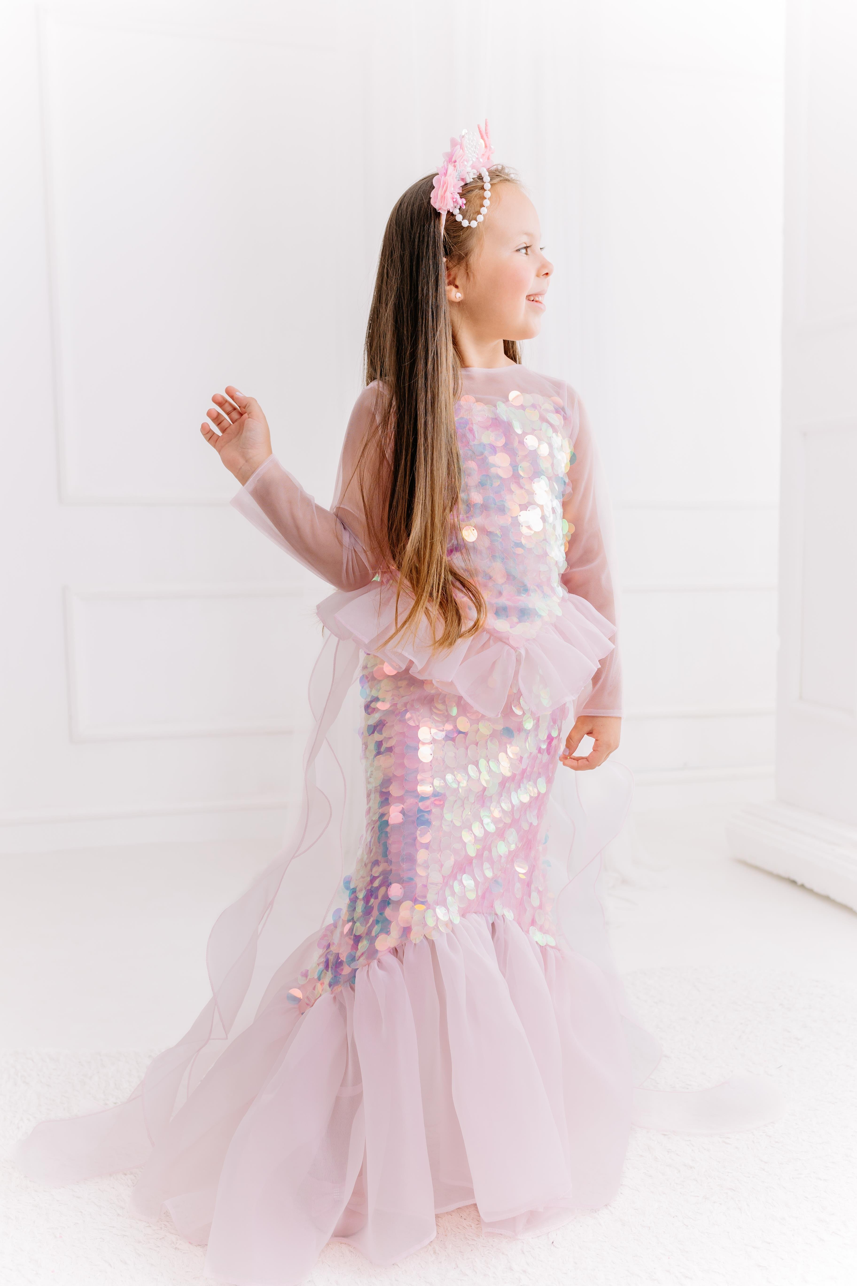 PINK SQUAMA MERMAID COSTUME