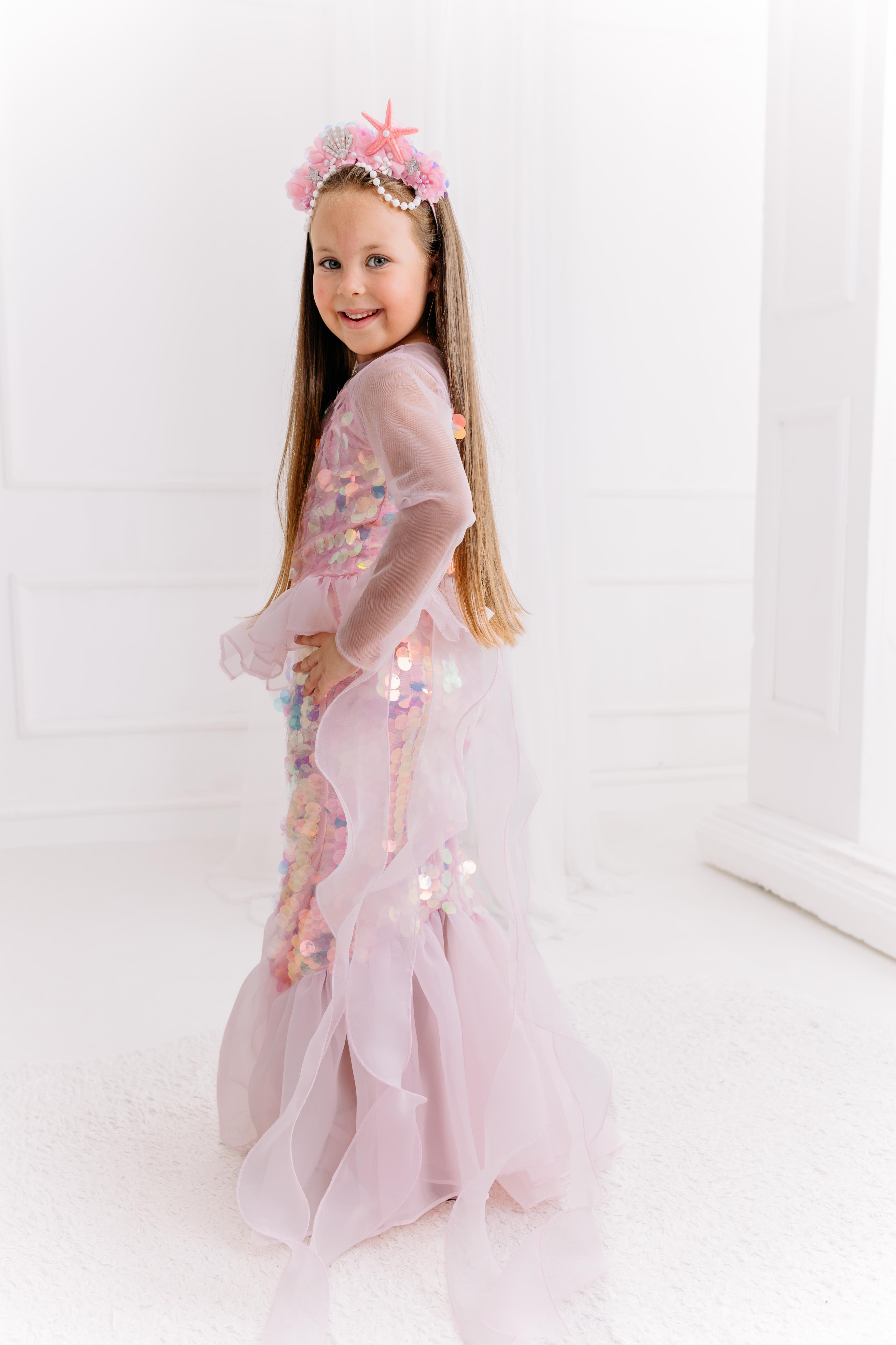 PINK SQUAMA MERMAID COSTUME