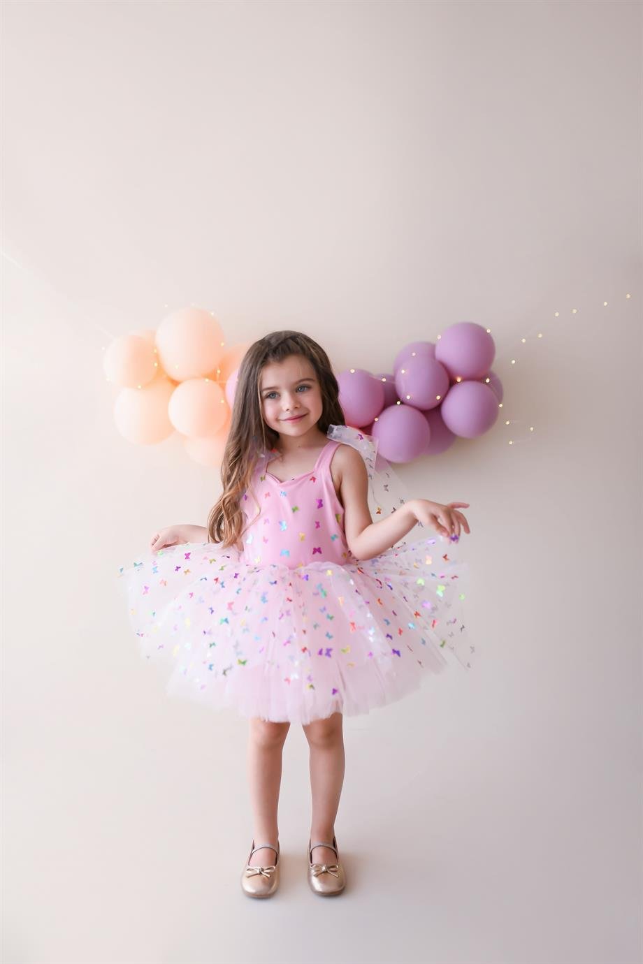 PINKI BUTTERFLY TUTU DRESS