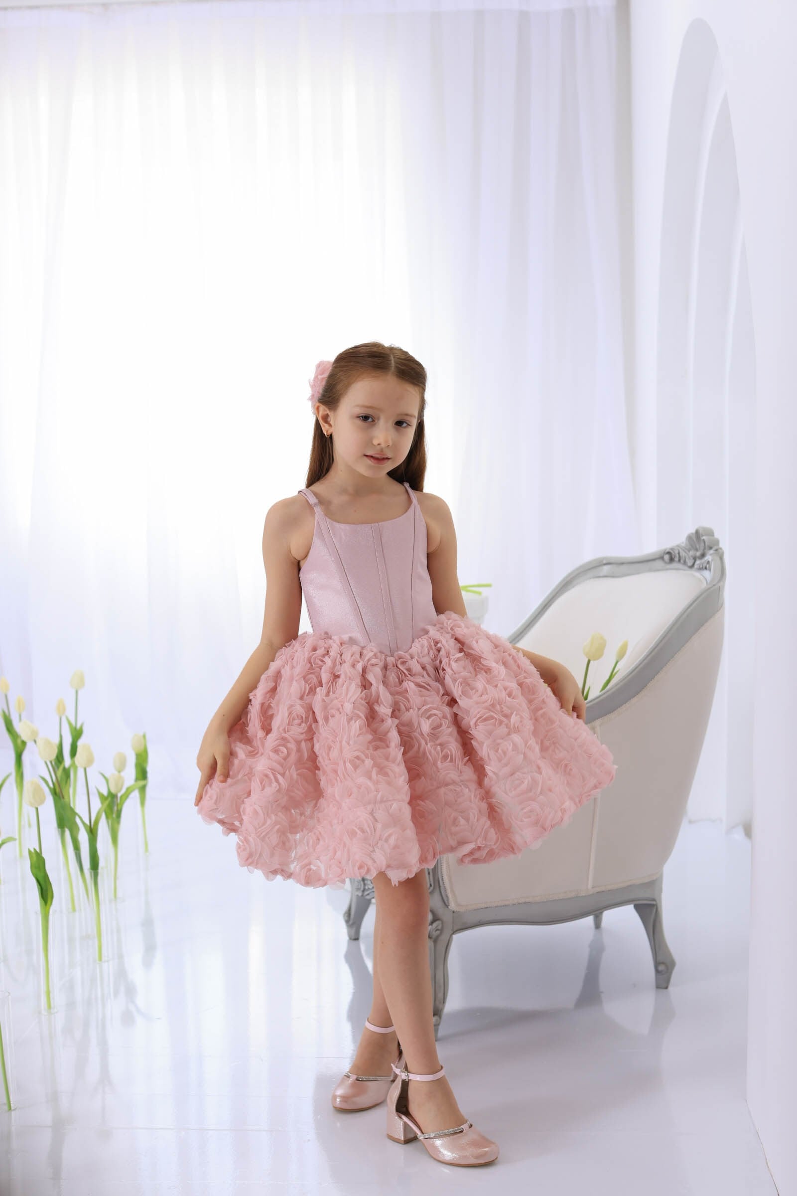 POWDER LILY GRACE DRESS