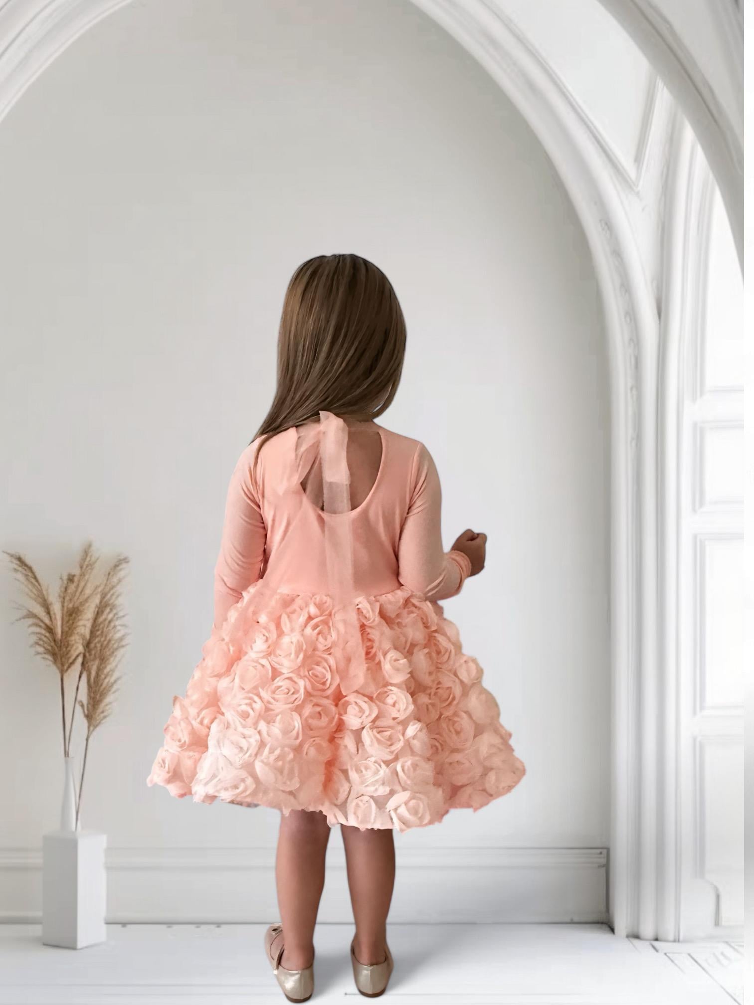 SALMON TUTU DRESS