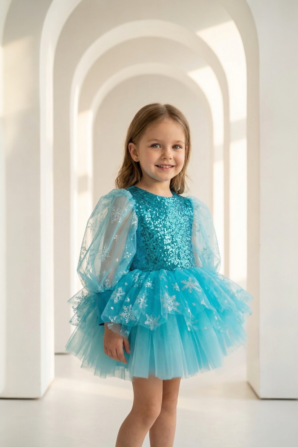 SNOWFLAKE TUTU DRESS