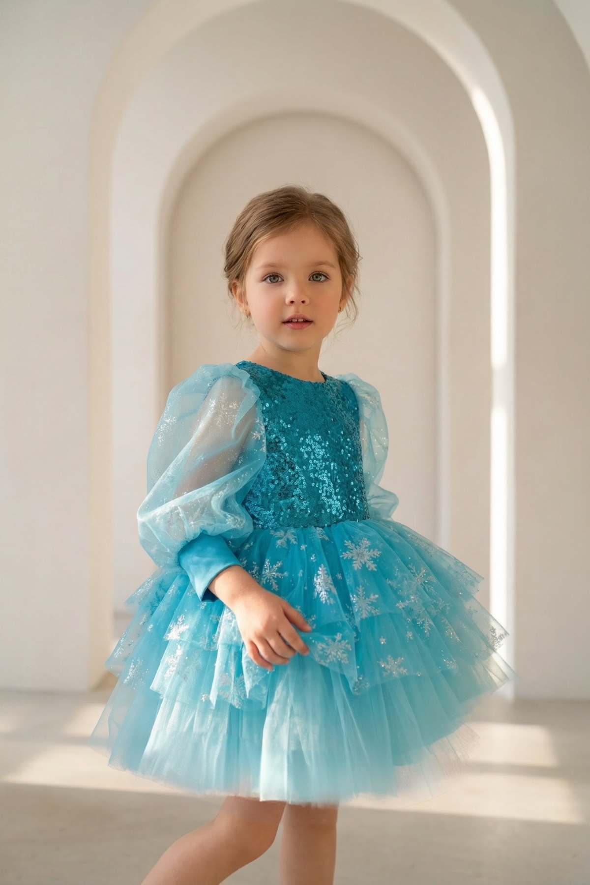 SNOWFLAKE TUTU DRESS
