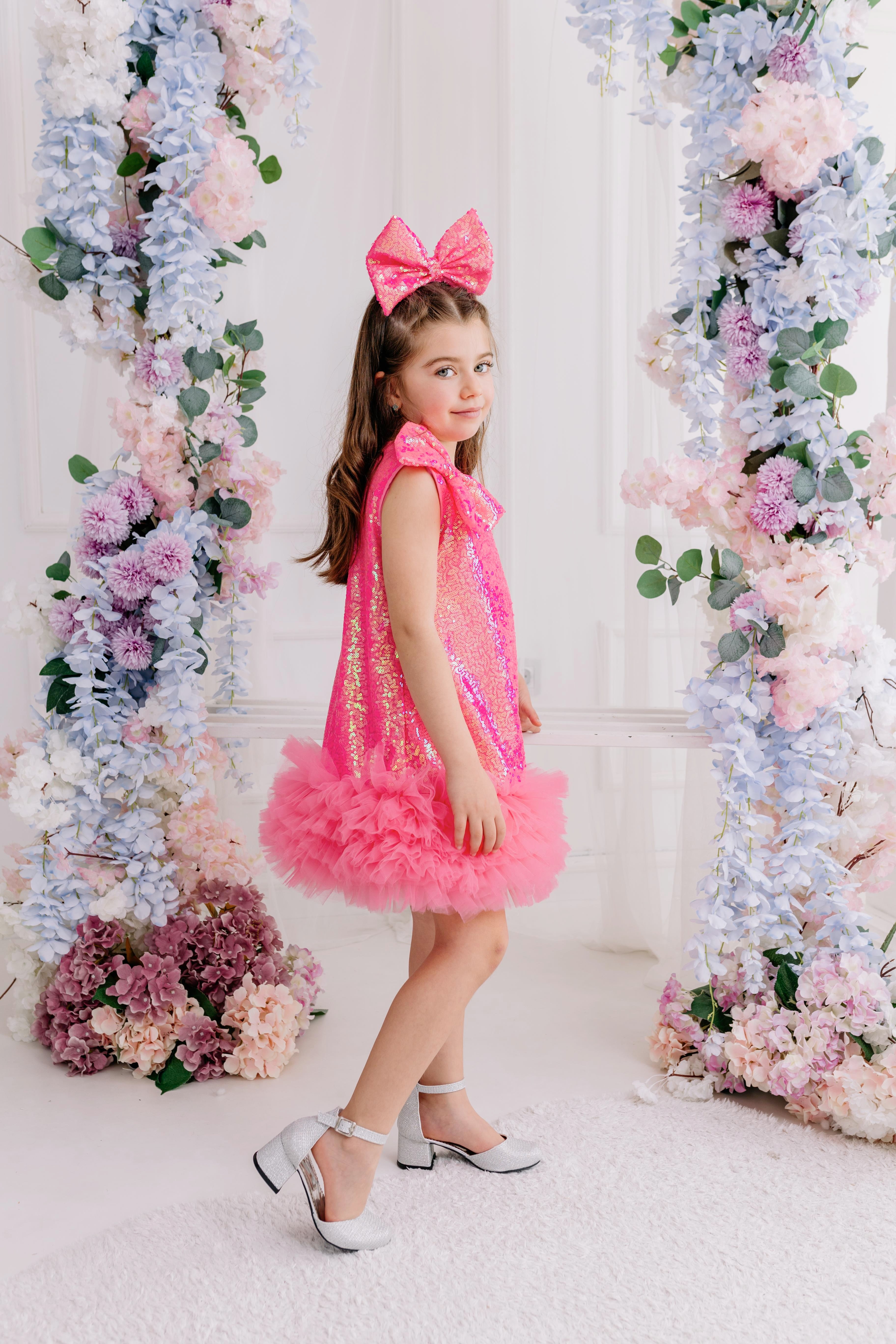SUGAR PINK SORBET DRESS