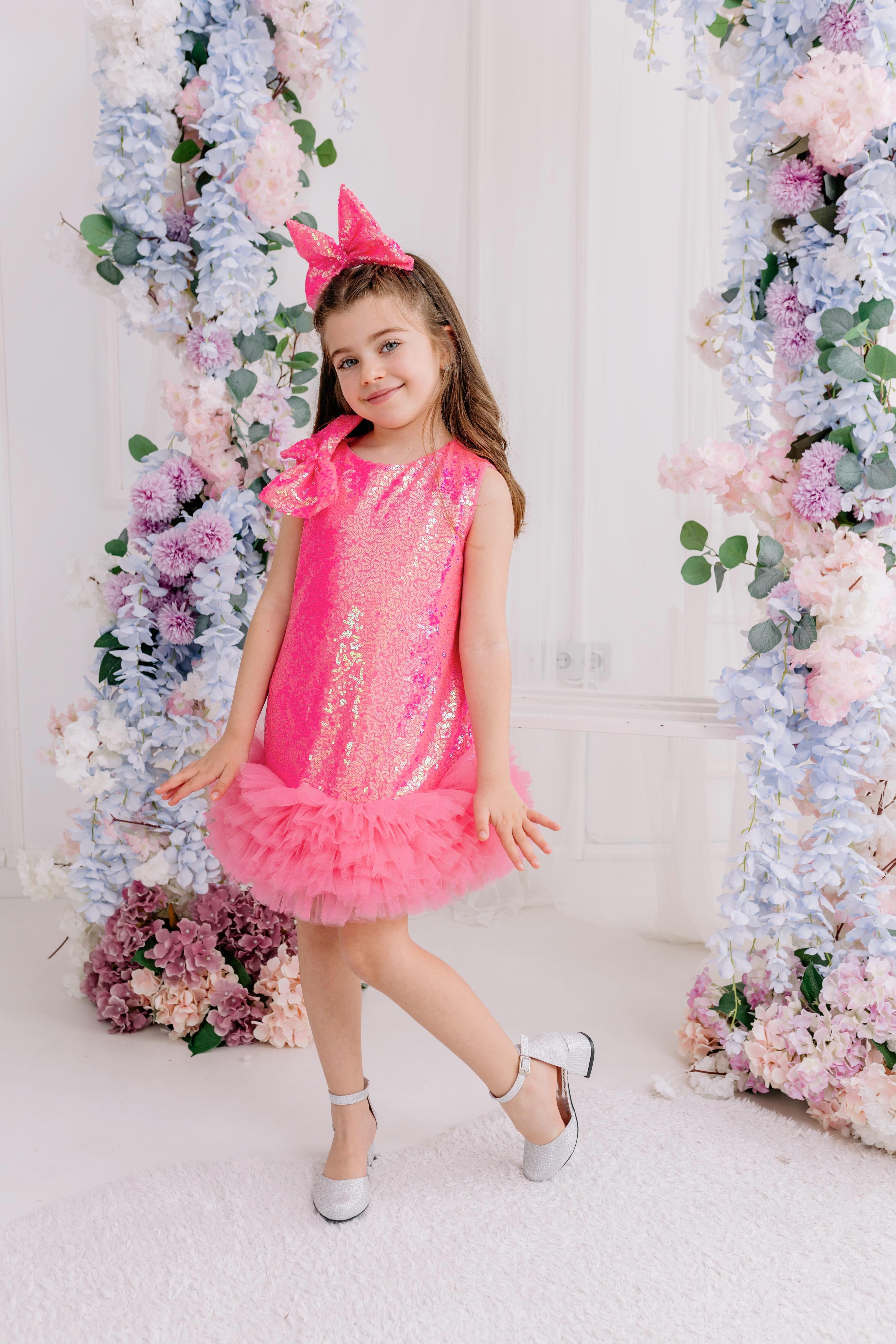 SUGAR PINK SORBET DRESS