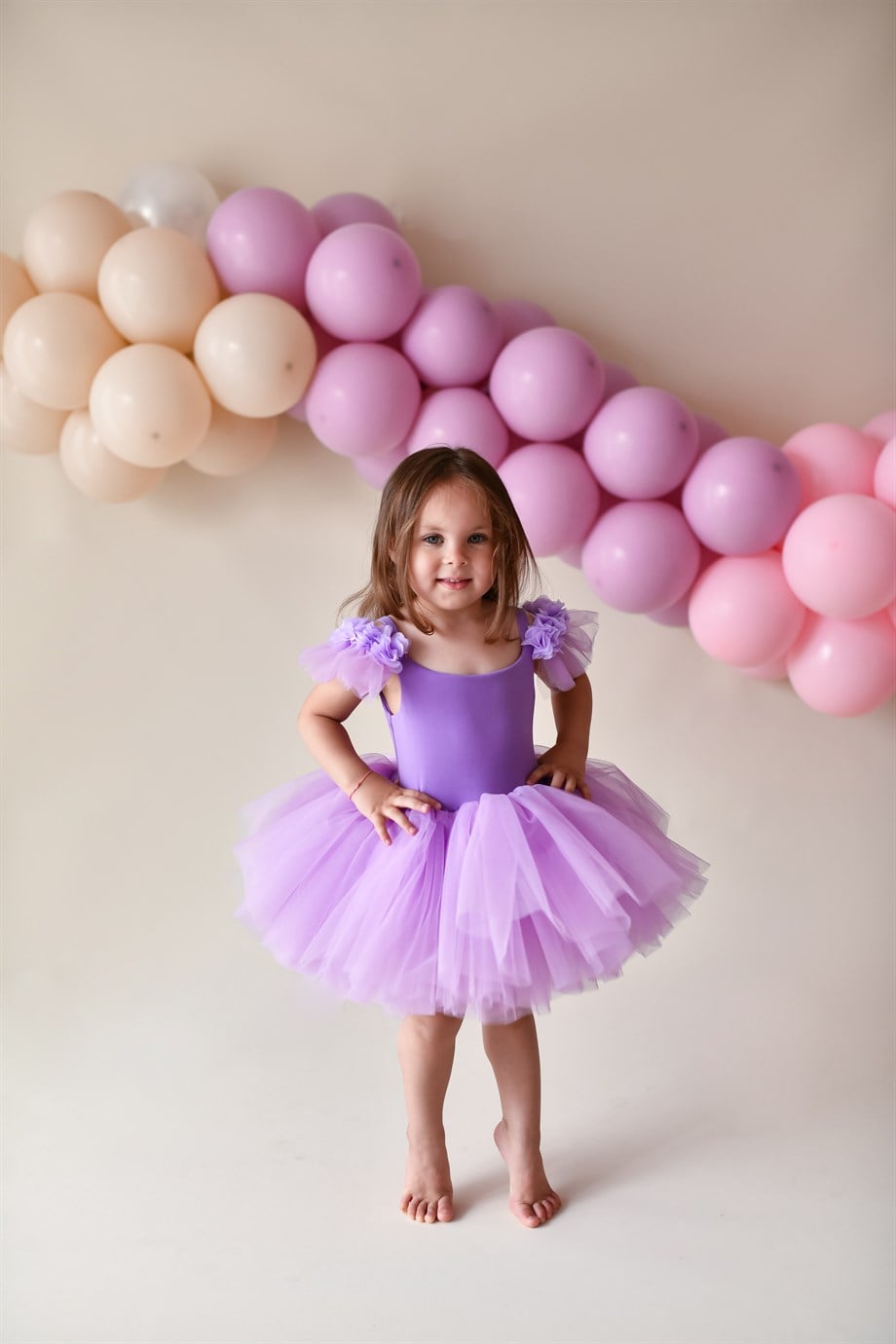 VIOLET TUTU DRESS