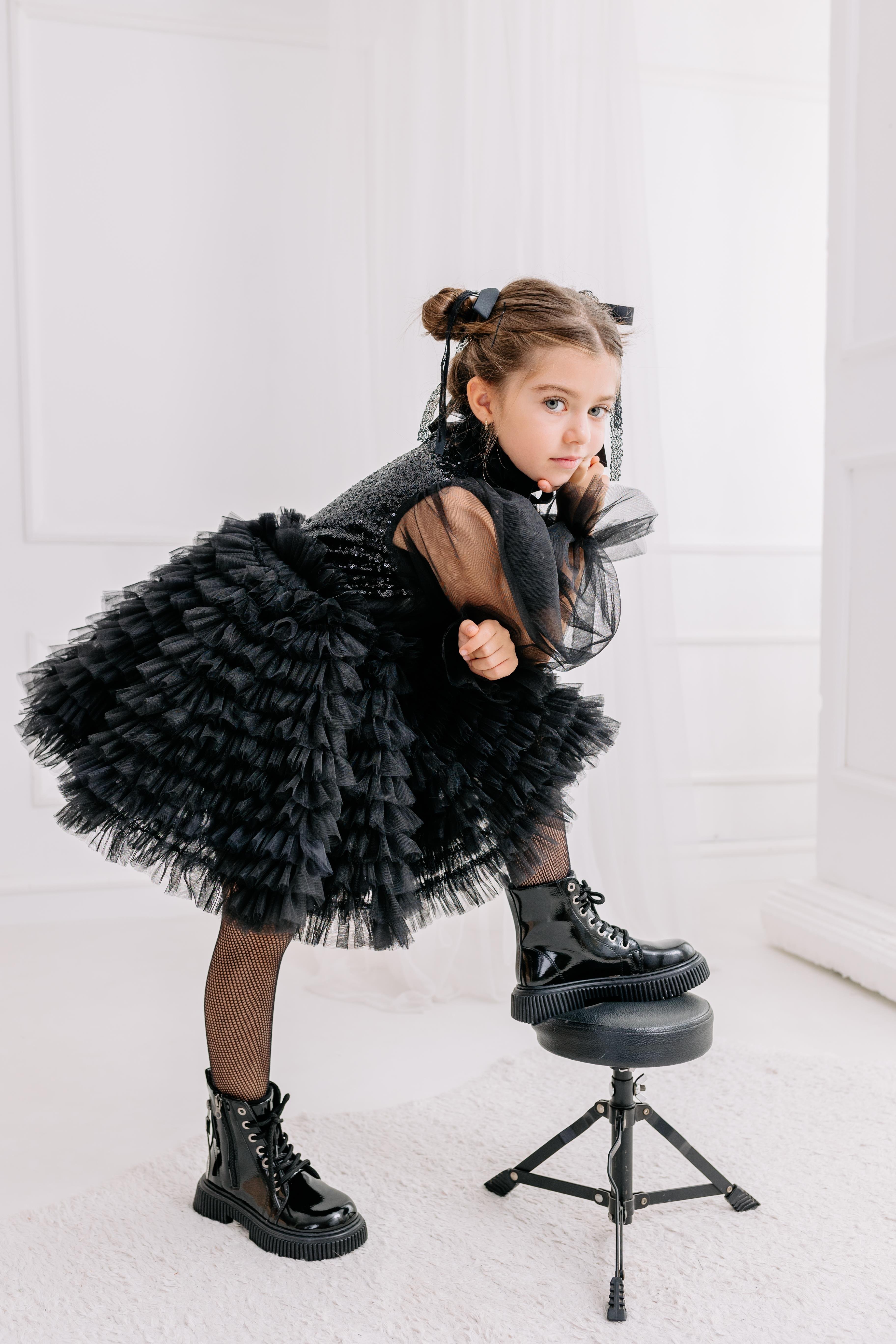 WEDNESDAY NEW STYLE  TUTU DRESS