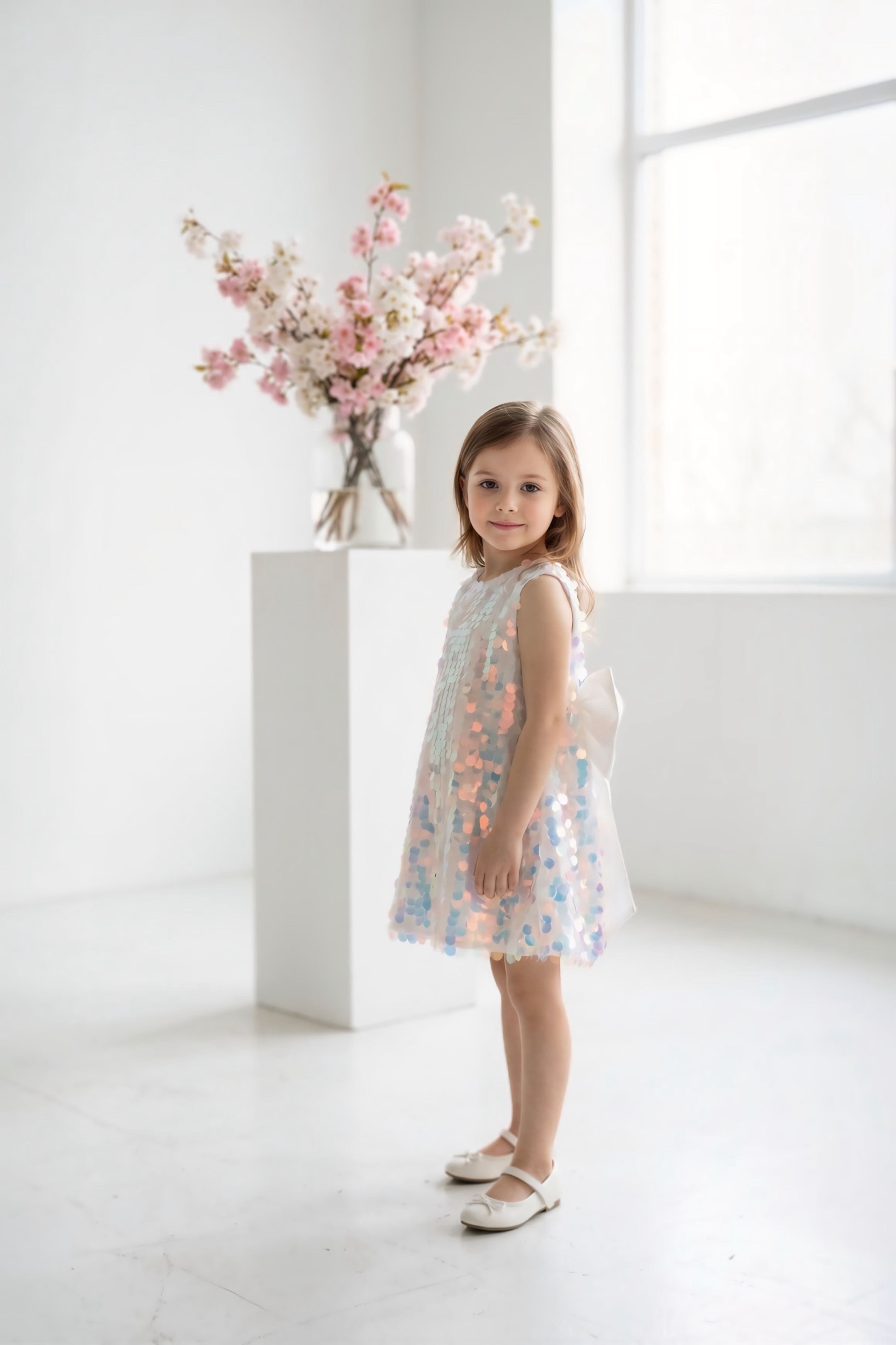 WHITE EMİLY SUMMER DRESS