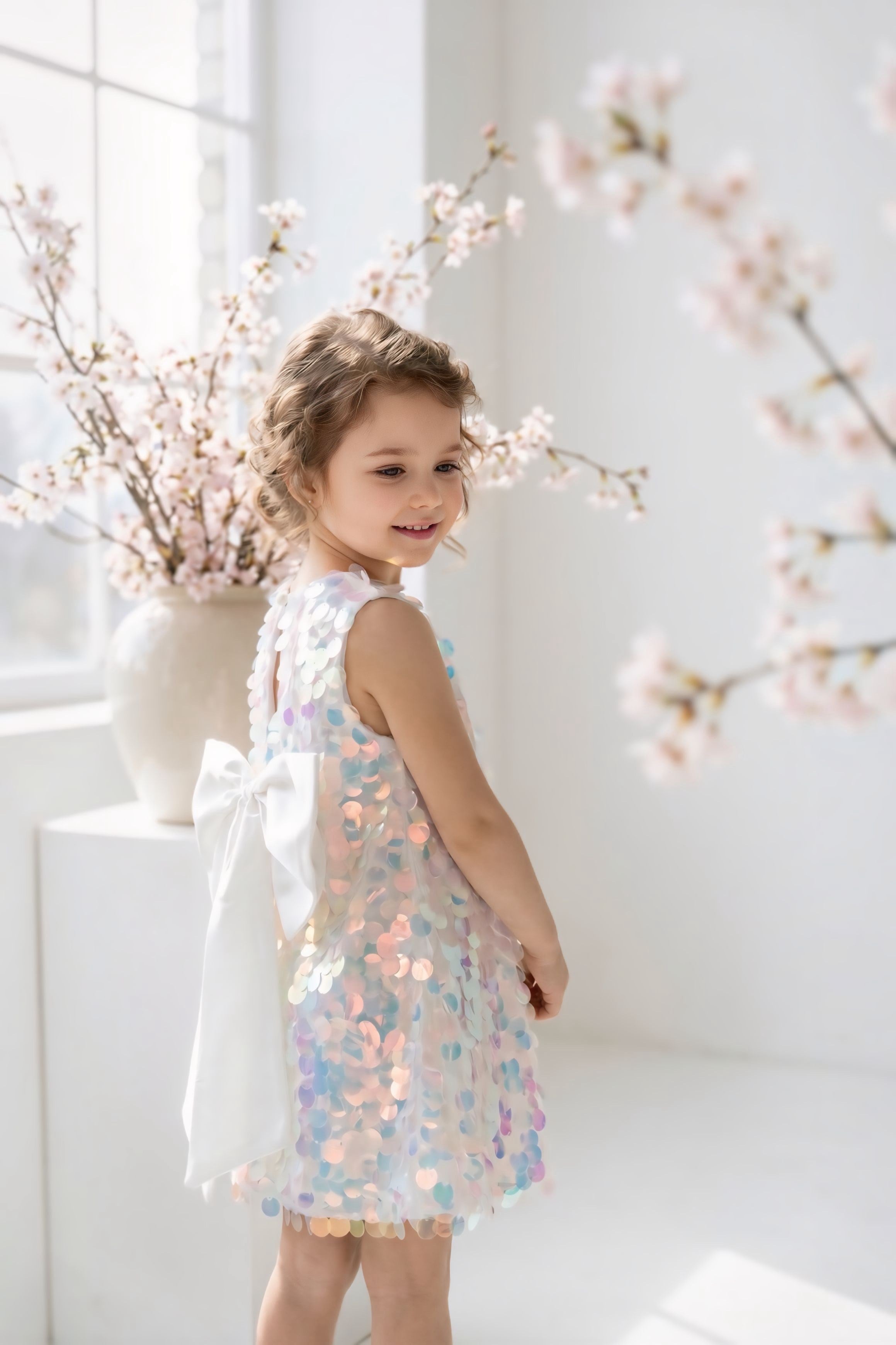 WHITE EMİLY SUMMER DRESS