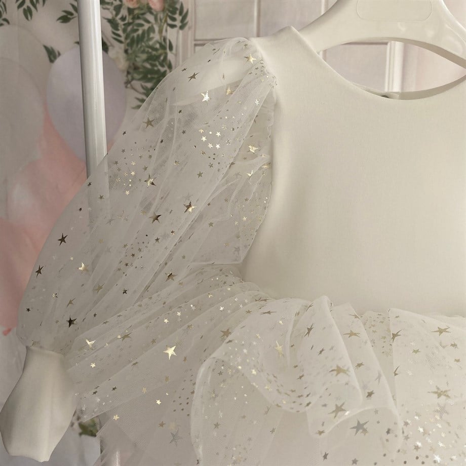 WHITE MAGICAL TUTU DRESS