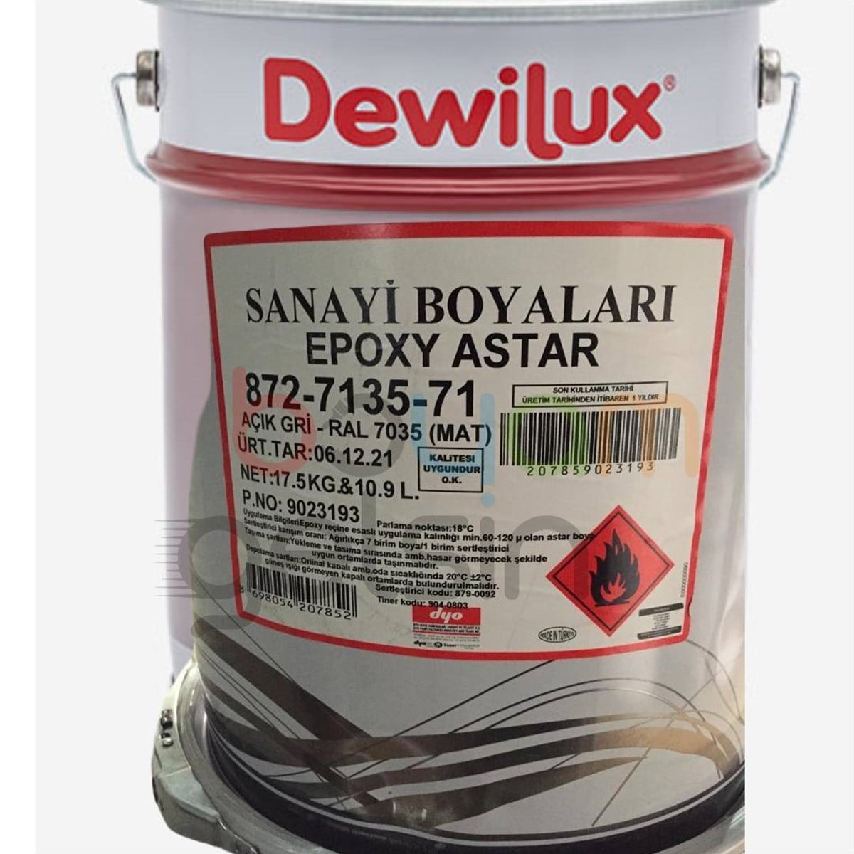 Dewilux Epoksi Astar 17.5 Kg