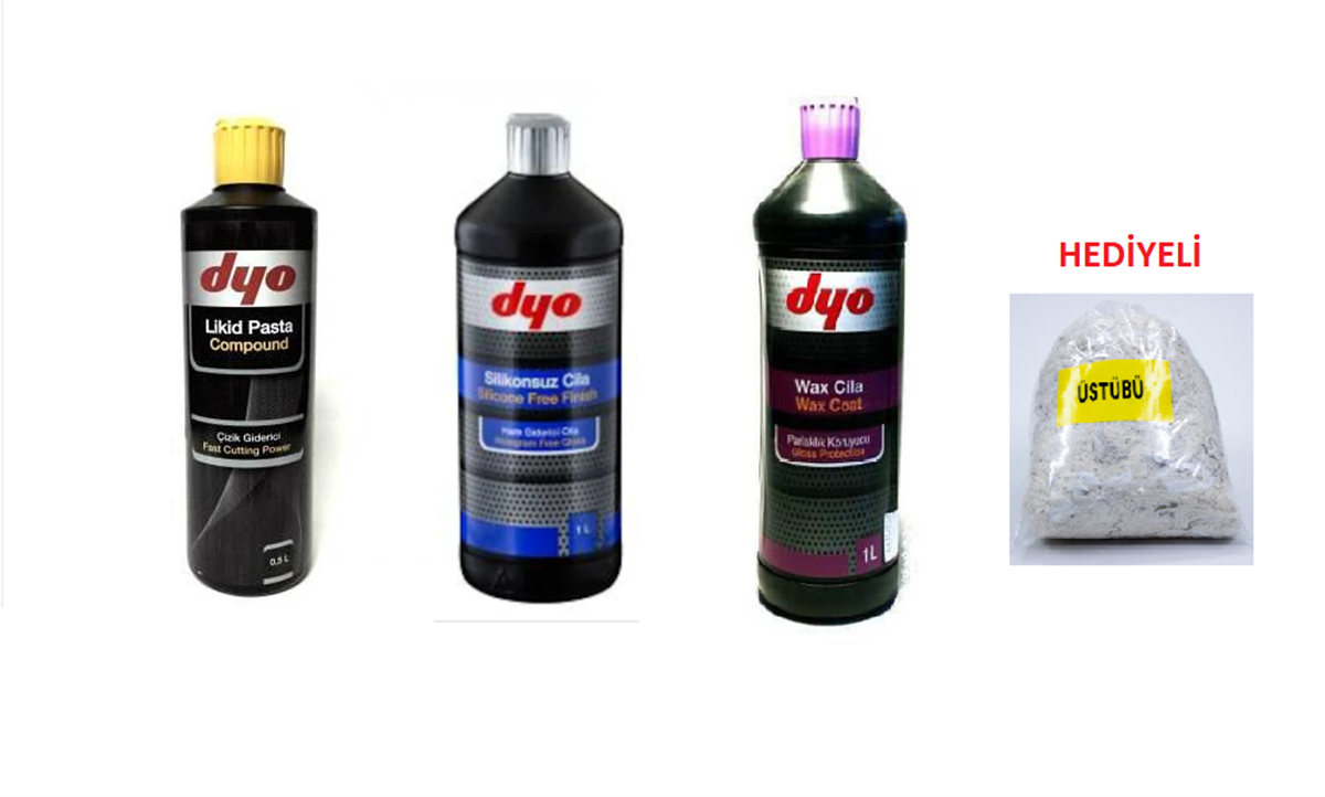 DYO Pasta - Hare - Cila - Boya Koruma Seti X 1000 ML