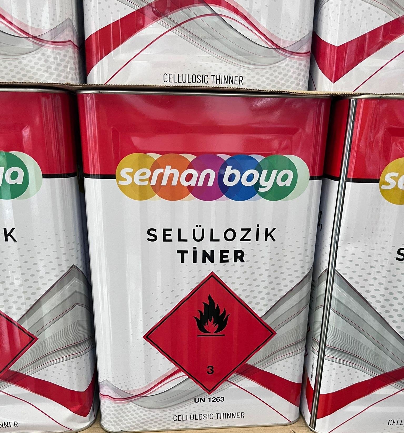 Ekonomik Selülozik Tiner Boya İnceltici 10 Lt (1 Adet)