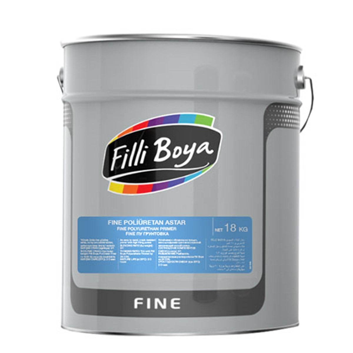 Filli Boya Fine Poliüretan Astar Yazlık 24 Kg (18 kg + 6 kg)