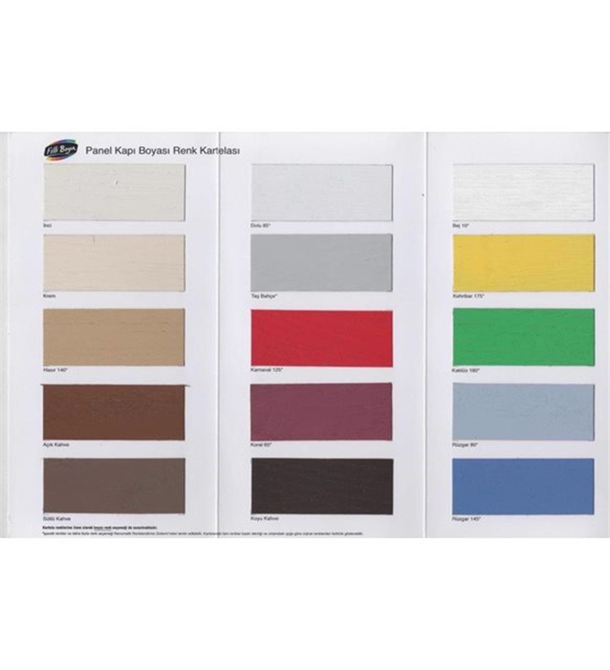 Filli Boya Panel Kapı Boyası 2.5 Lt