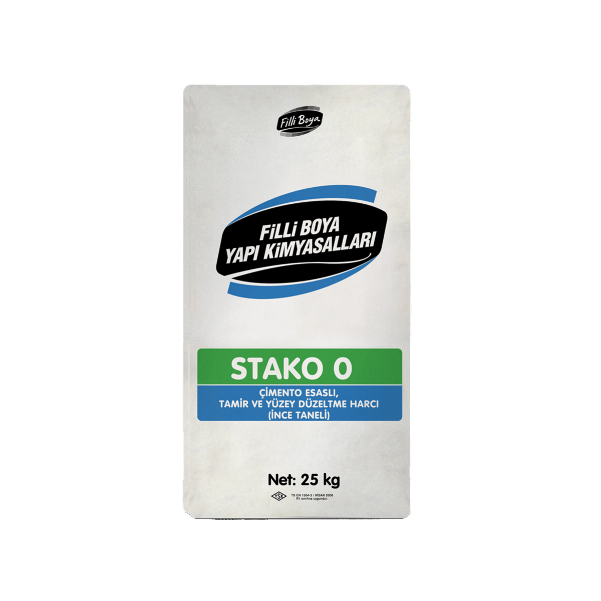 Filli Boya Stako 0 İnce Taneli Tamir Harcı 25 Kg