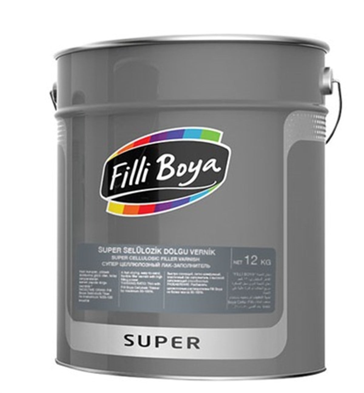 Filli Boya Süper Selülozik Dolgu Vernik 0.85 Kg & 3 Kg