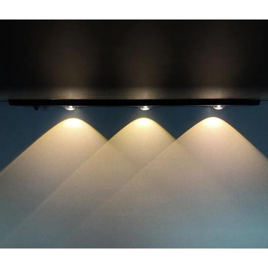 Cata 3 Watt Ledli Bella Slim Cabinet USB Şarjlı Sensörlü 3 Renk Işık Armatür CT-2464Led Grubu