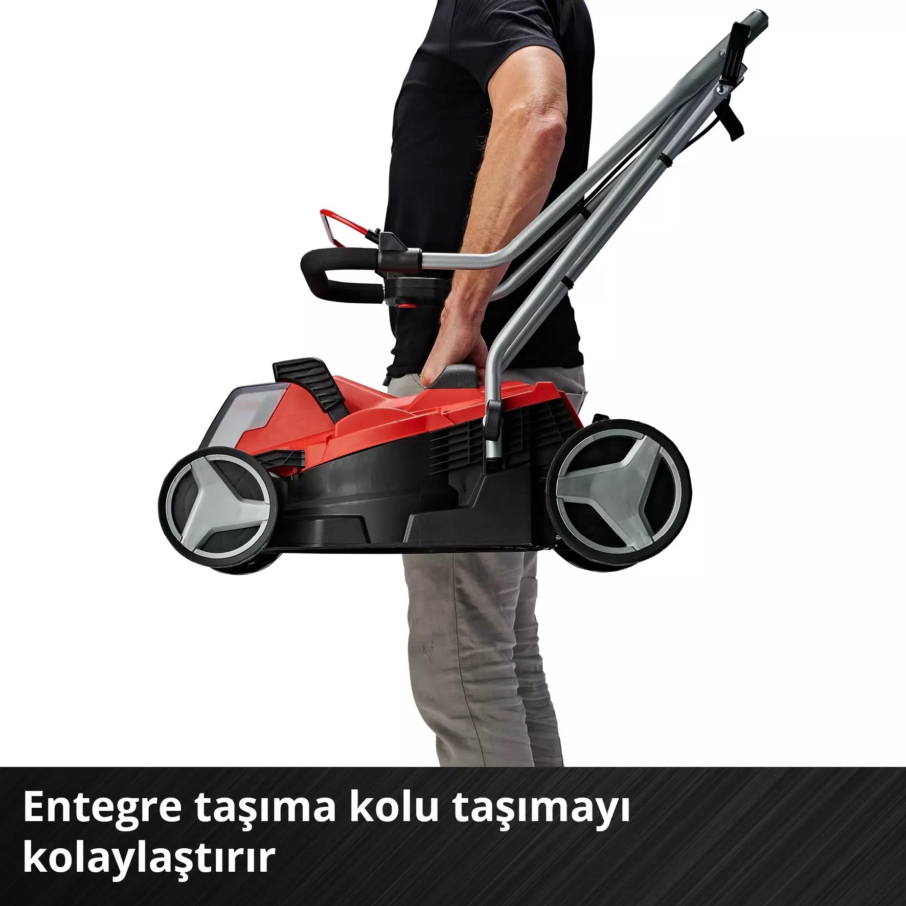 Einhell GE/CM 18/33 Lİ Solo Akülü Çim Biçme Makinesi 3413266Çim Biçme ve Çit Budama Makinaları