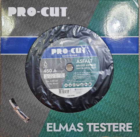 Pro-Cut 450A Asfalt Kesme Testeresi 51161Daire Testere Bıçakları