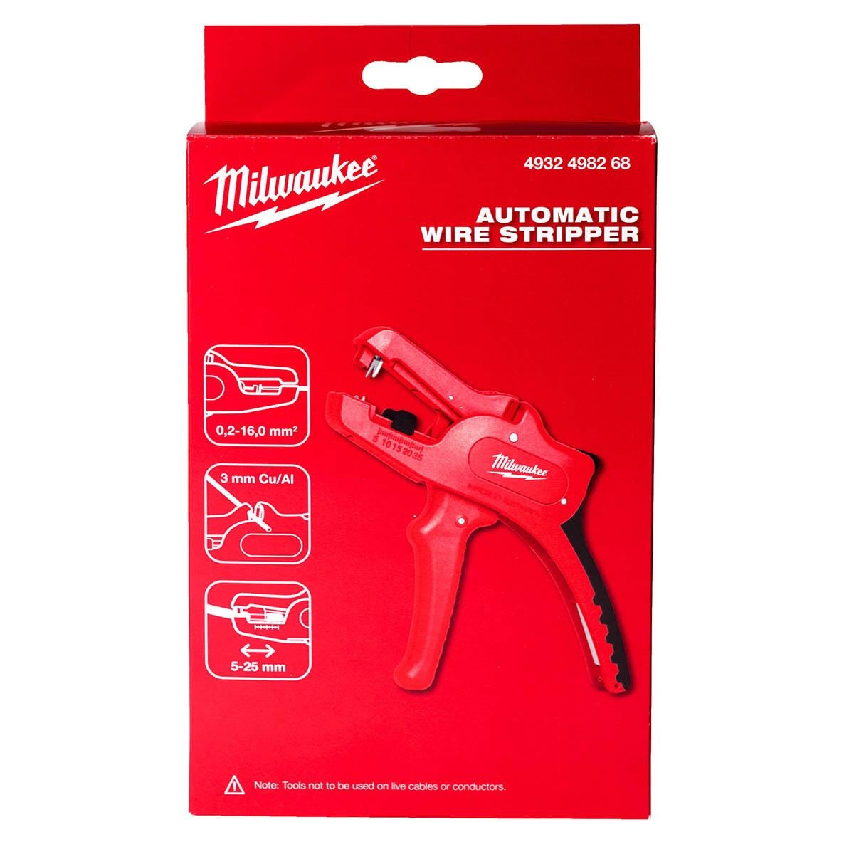 Milwaukee Otomatik Kablo Sıyırıcı 4932498268Kablo Sıyırmalar