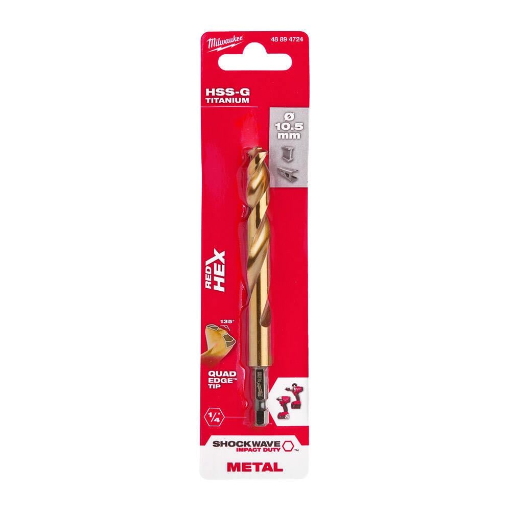 Matkap 10.5x122 MM Hex Girişli  Metal Matkap Ucu 48894724Matkap Uçları