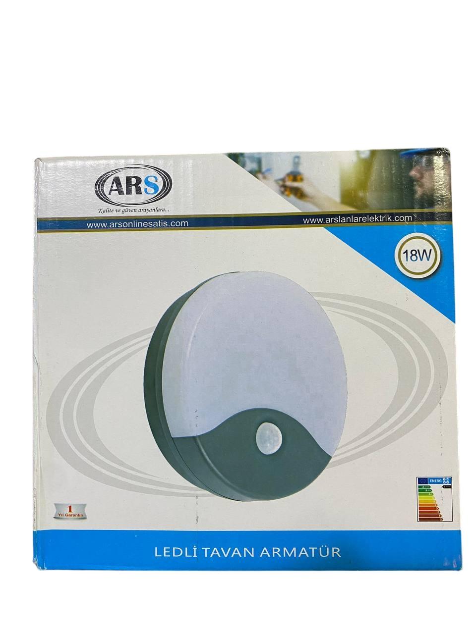 Ars Ledli Tavan Armatür Sensörlü Beyaz 348826Led Panel Armatürler